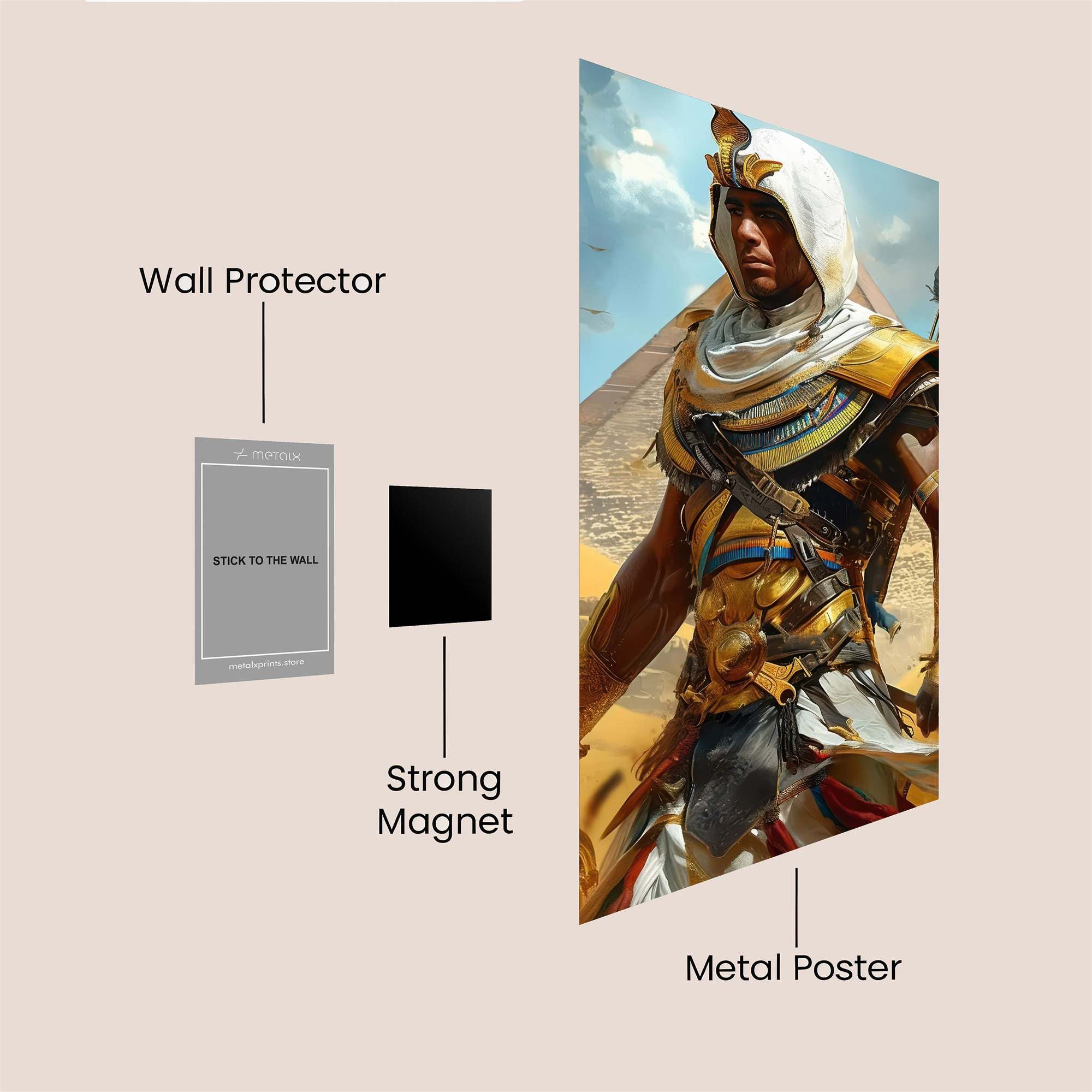 Bayek Resolute Safe Wall Magnetic / M