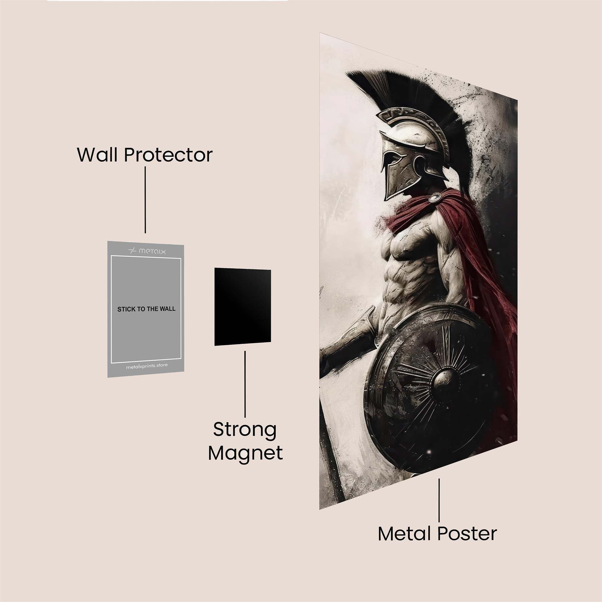 Spartan Valor Safe Wall Magnetic / M