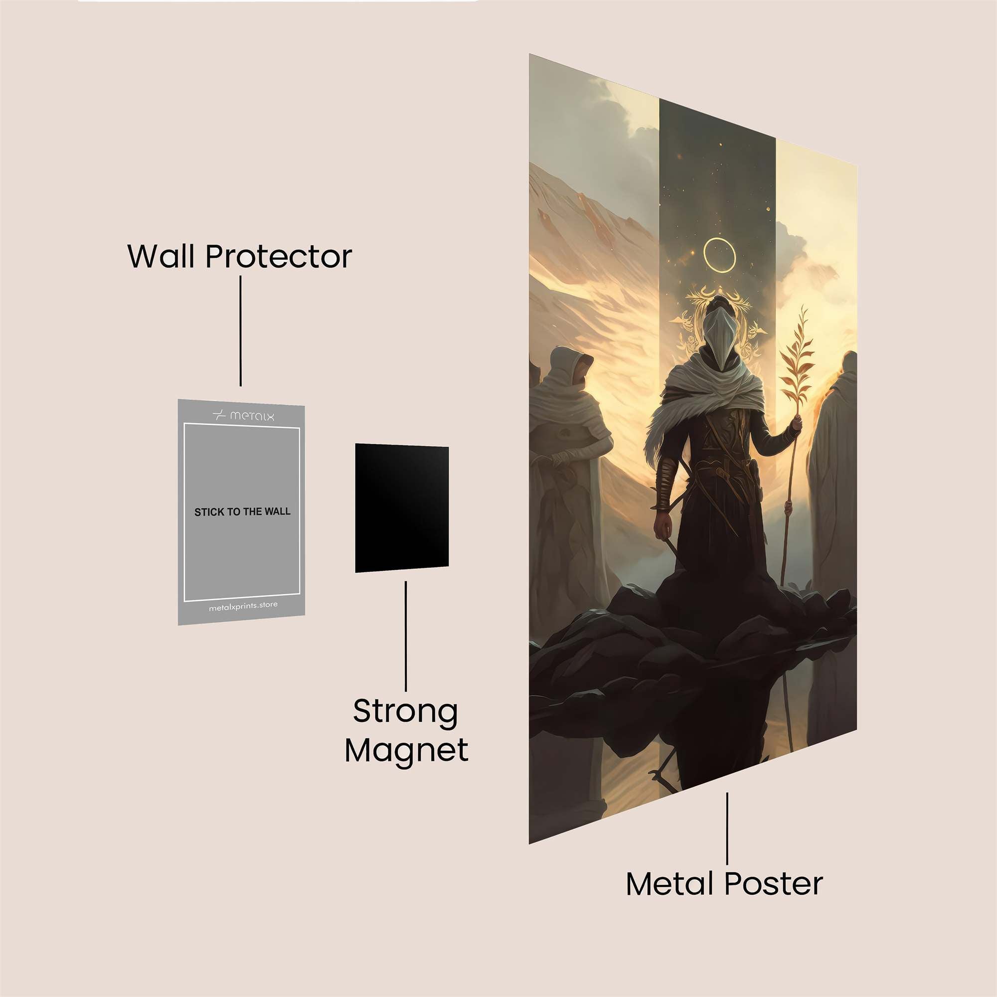 Portal Serenity Safe Wall Magnetic / M