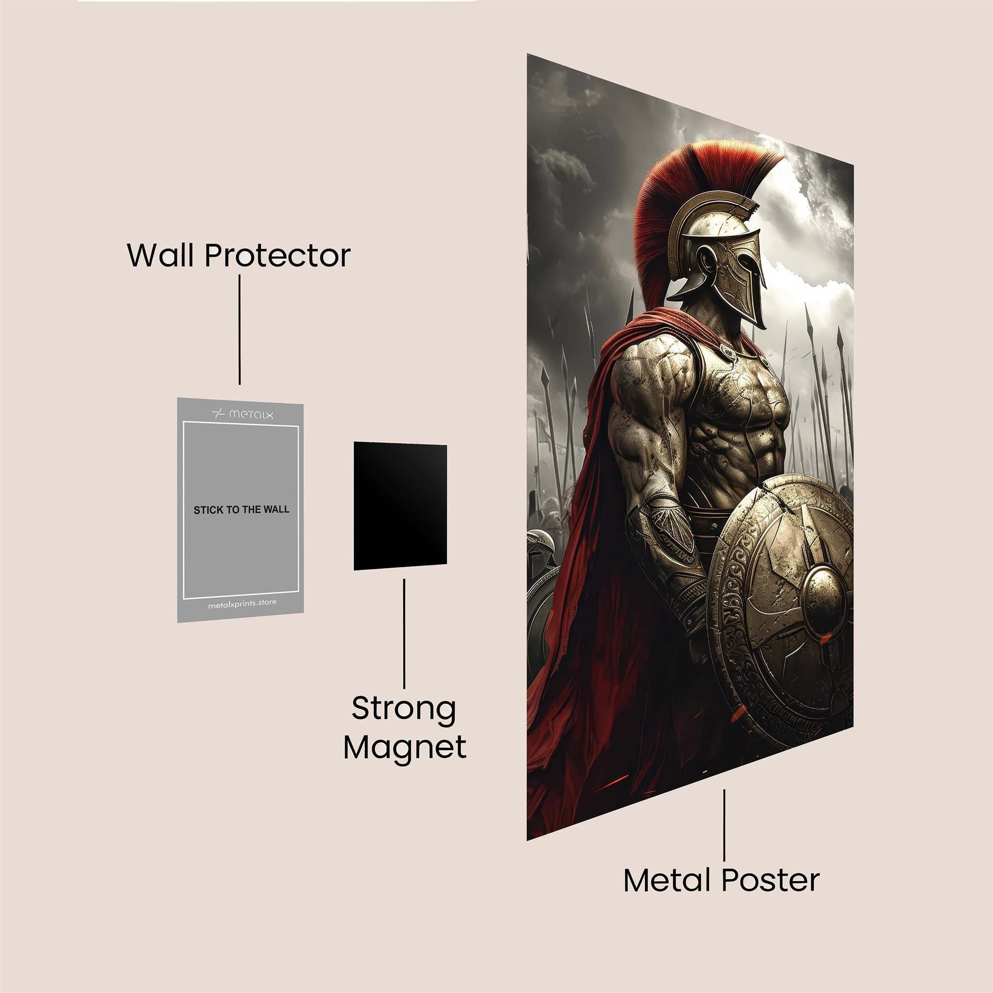 Spartan Resolute Safe Wall Magnetic / M