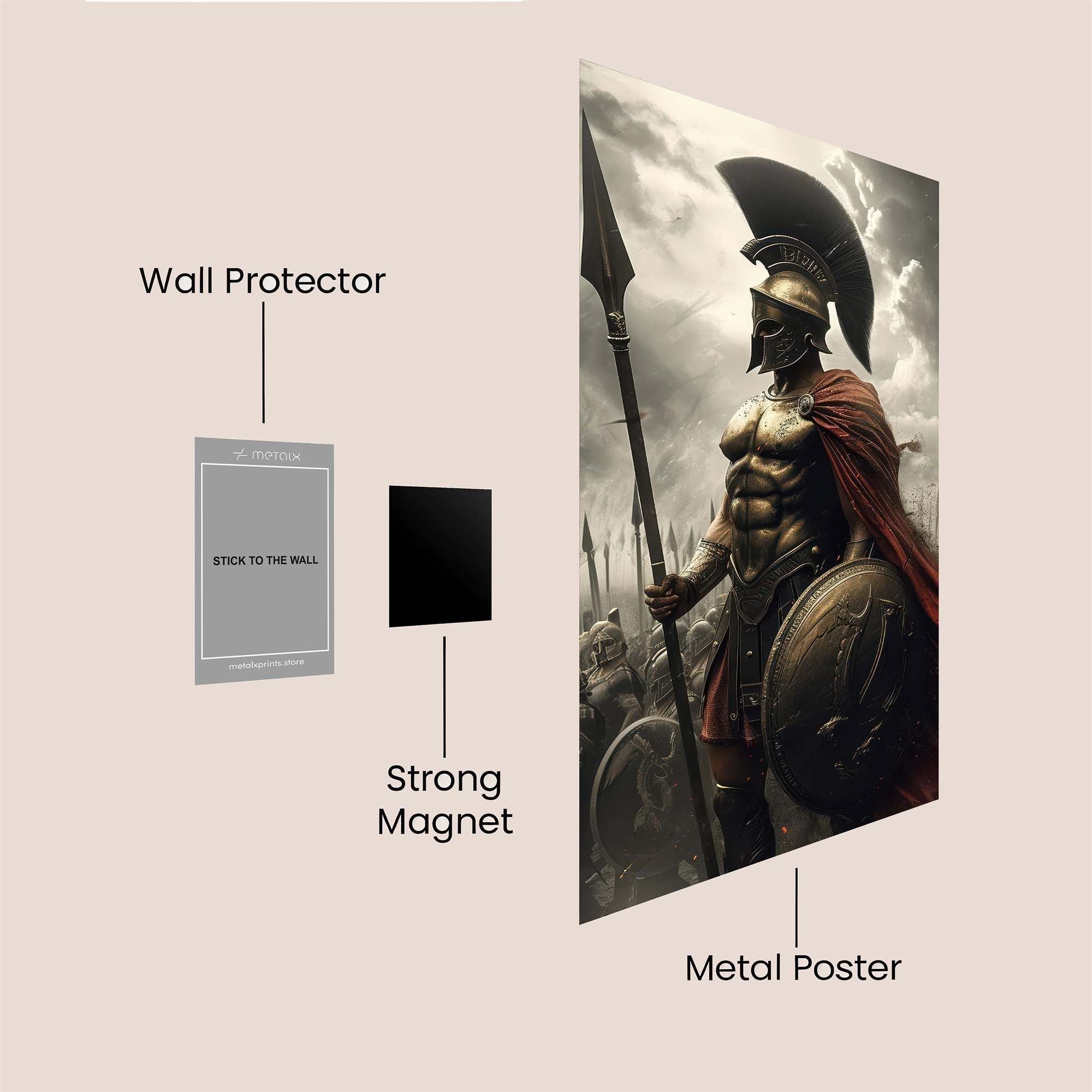 Spartan Valor Safe Wall Magnetic / M