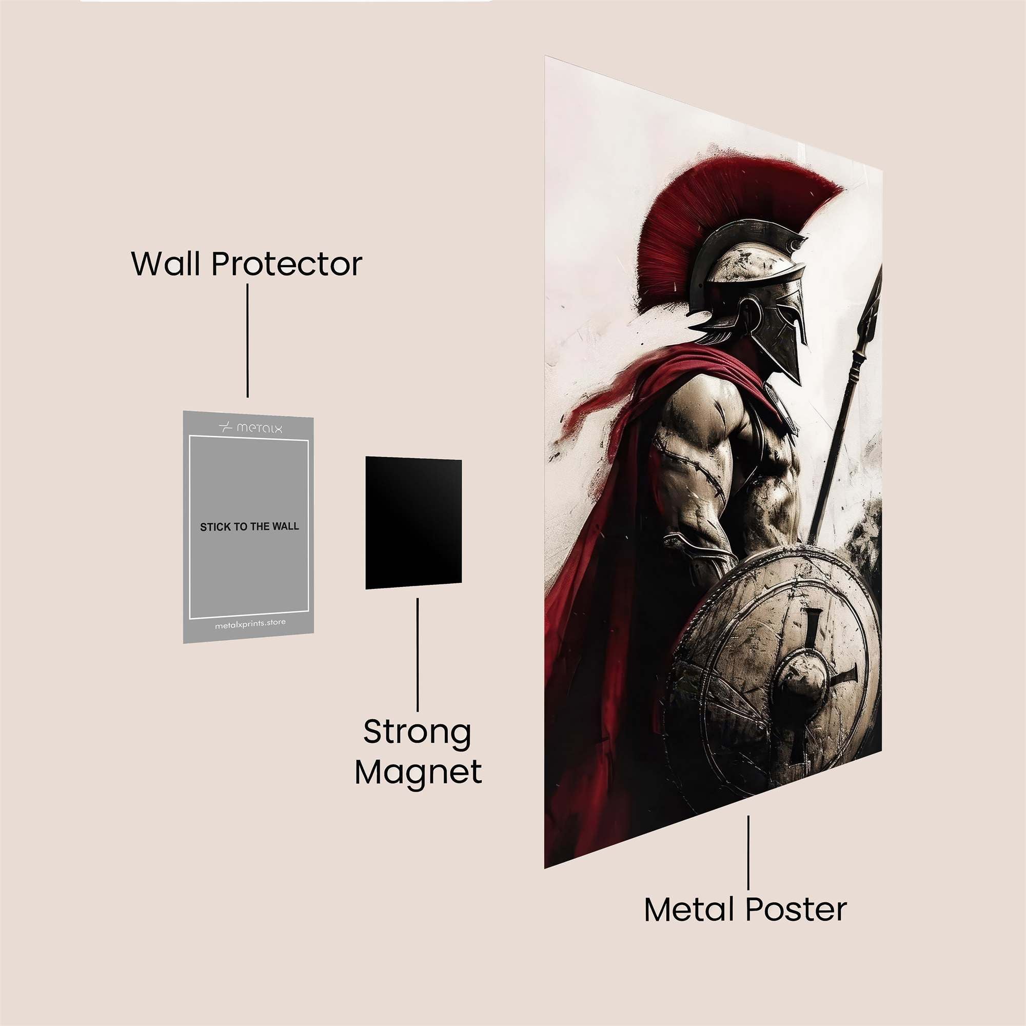 Spartan Valor Safe Wall Magnetic / M