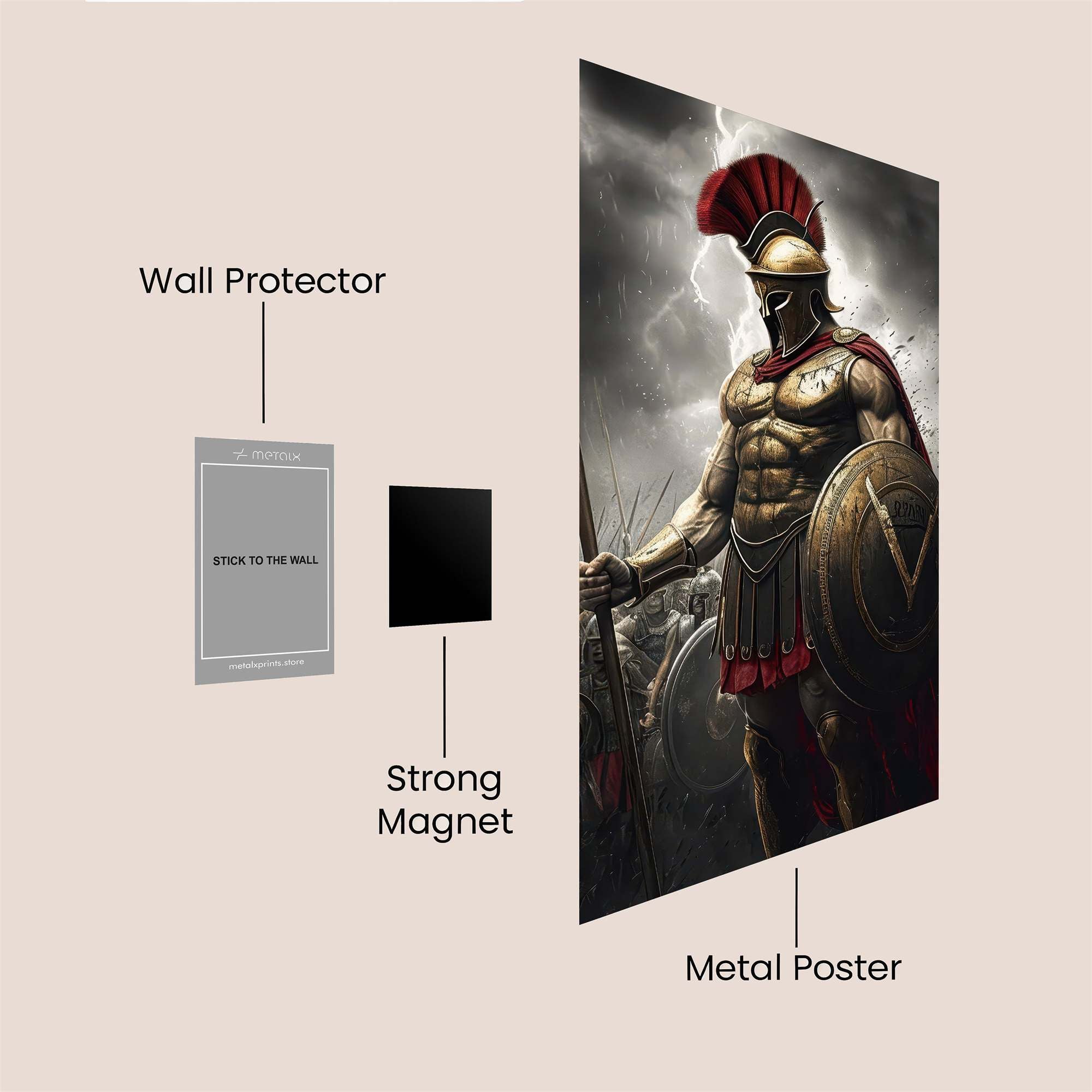 Spartan Valor Safe Wall Magnetic / M