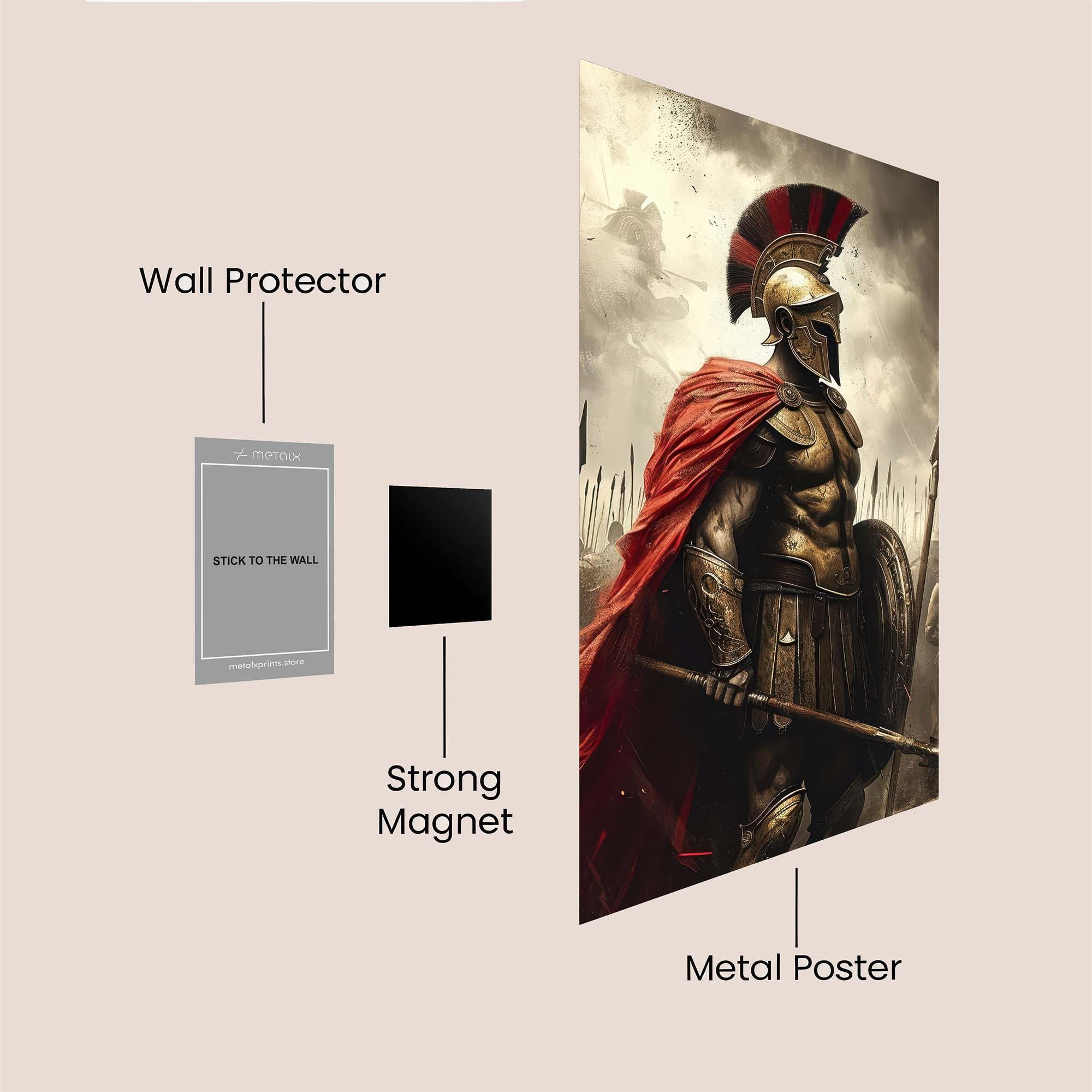 Spartan Valor Safe Wall Magnetic / M