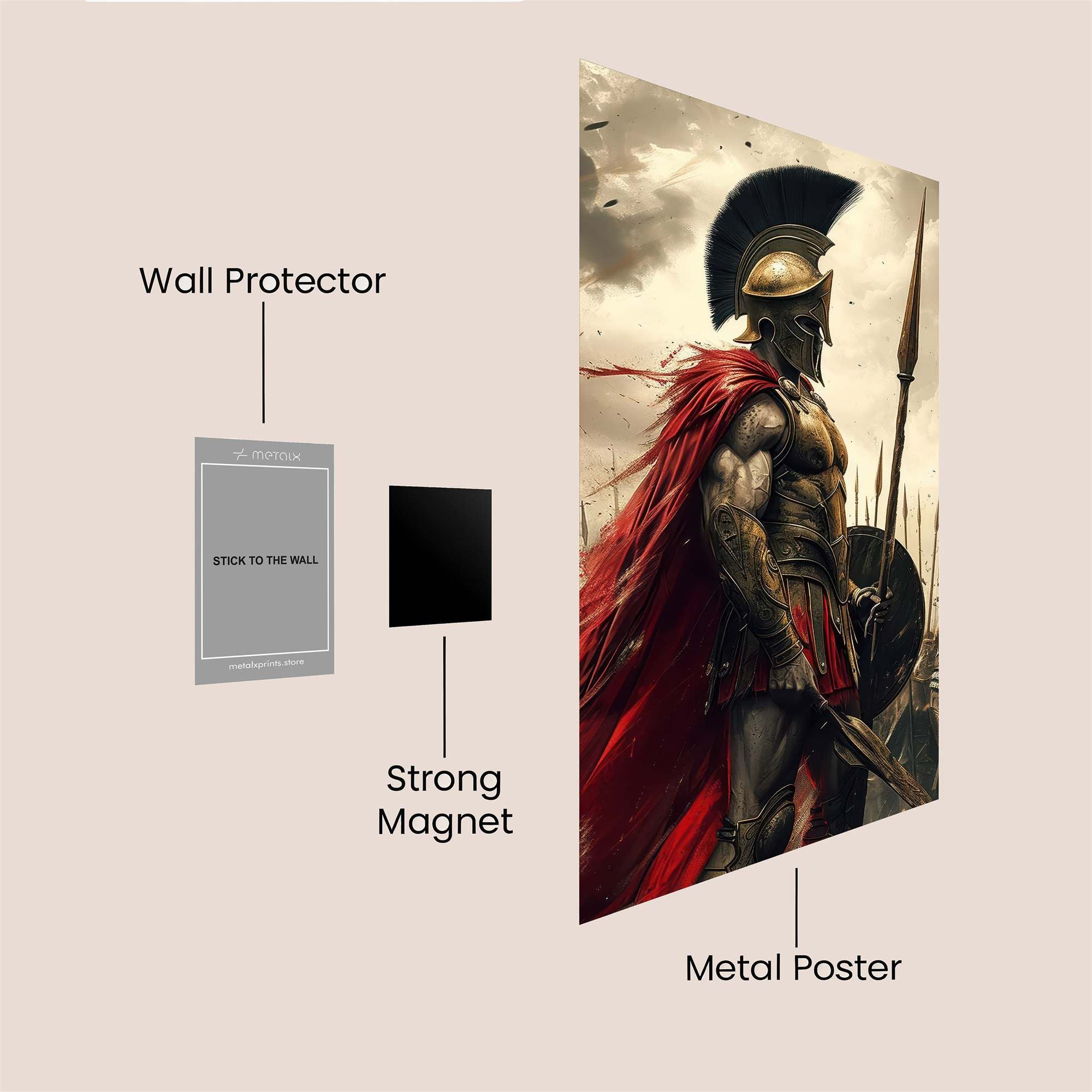 Spartan Valor Safe Wall Magnetic / M