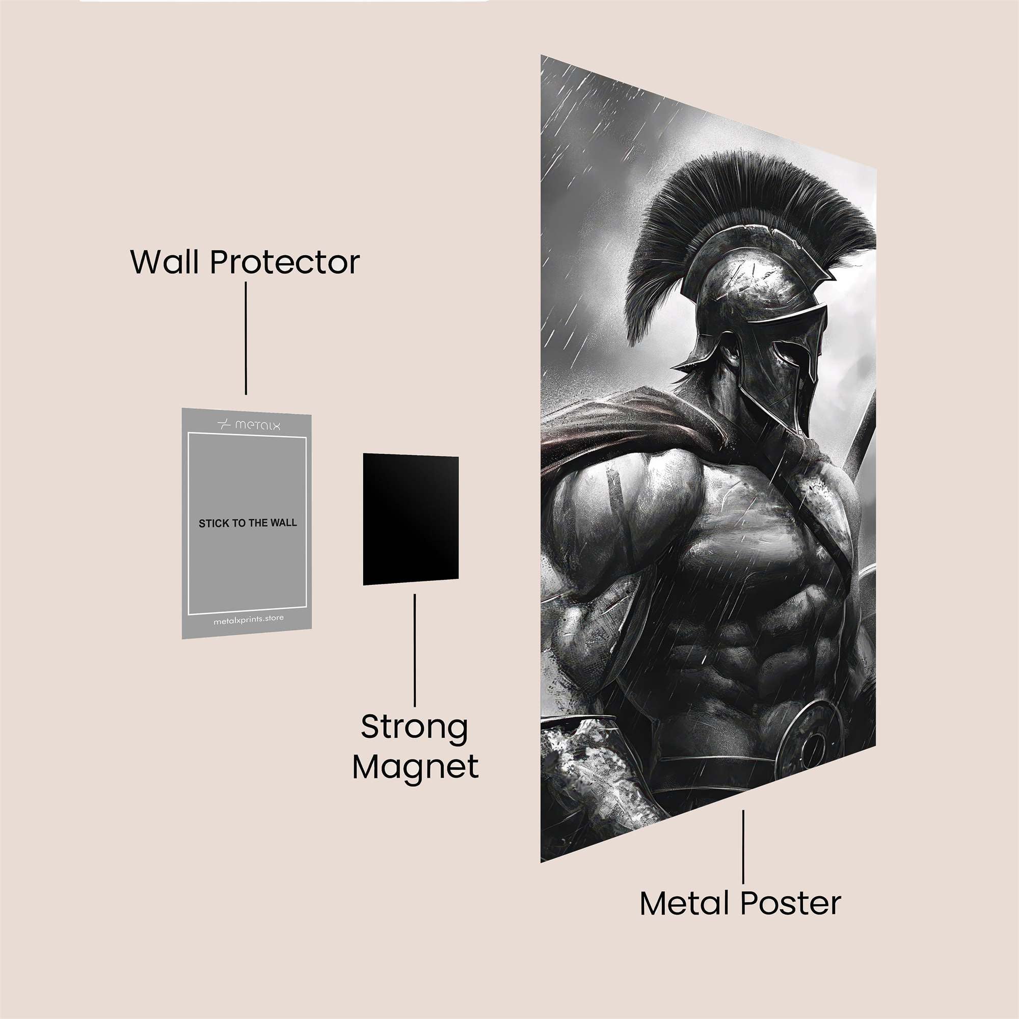 Spartan Resolute Safe Wall Magnetic / M