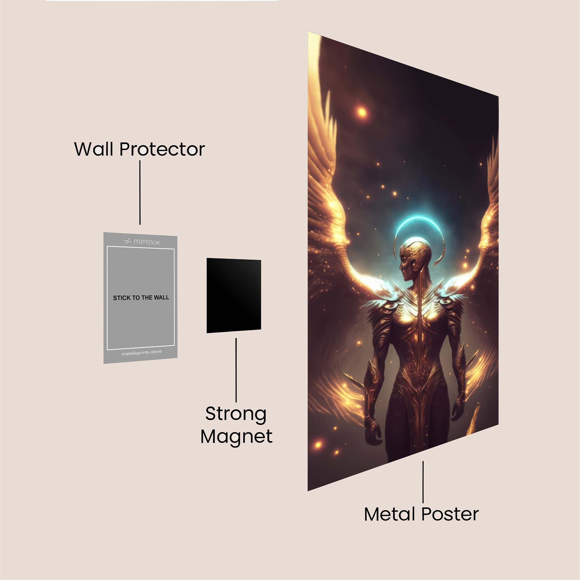 Celestial Radiance Safe Wall Magnetic / M