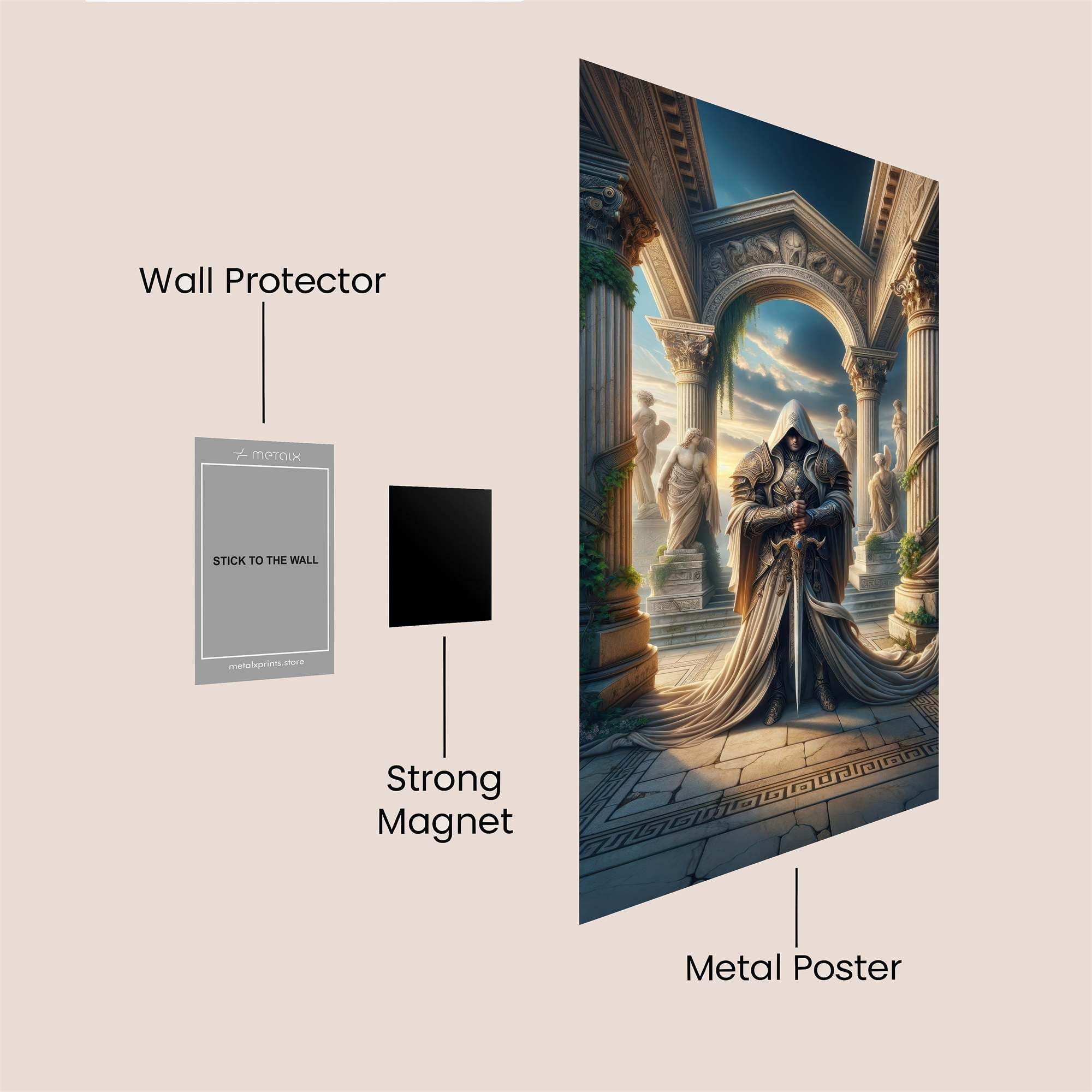 Knight Serene Safe Wall Magnetic / M