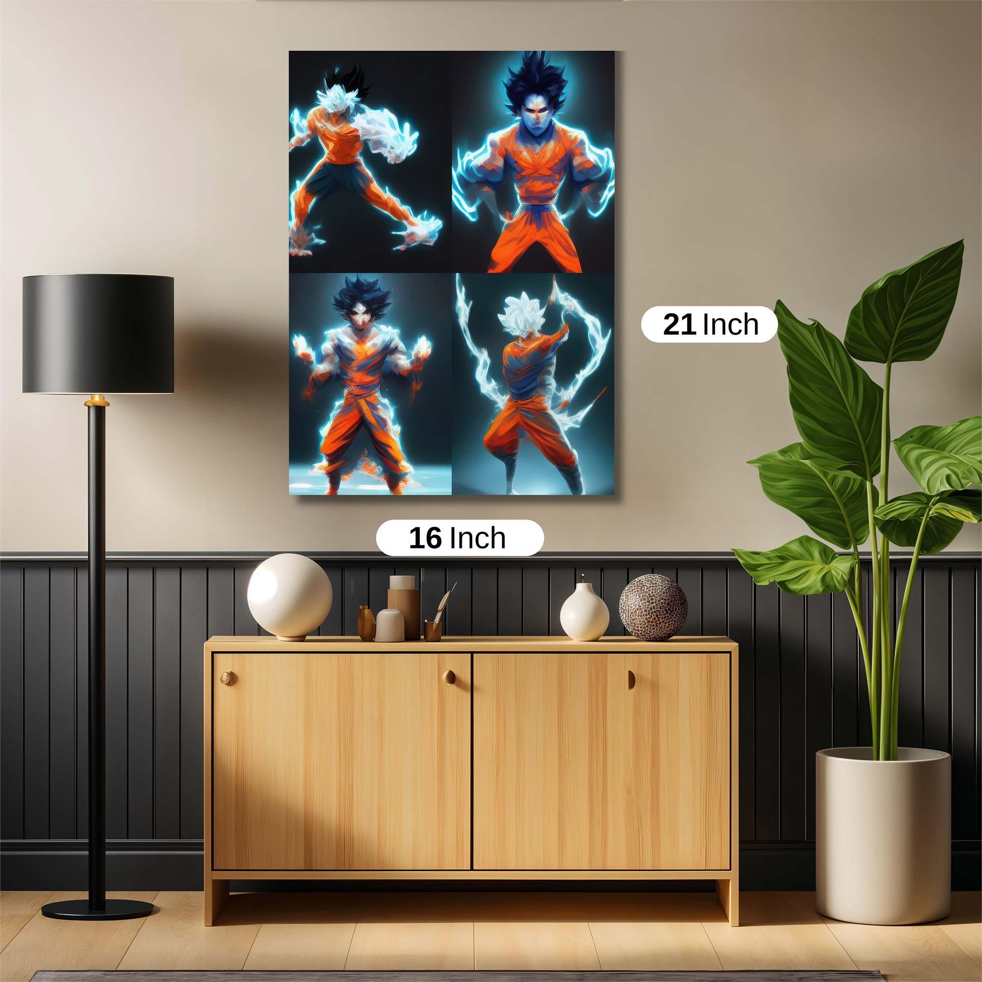 Goku Radiant Safe Wall Magnetic / M