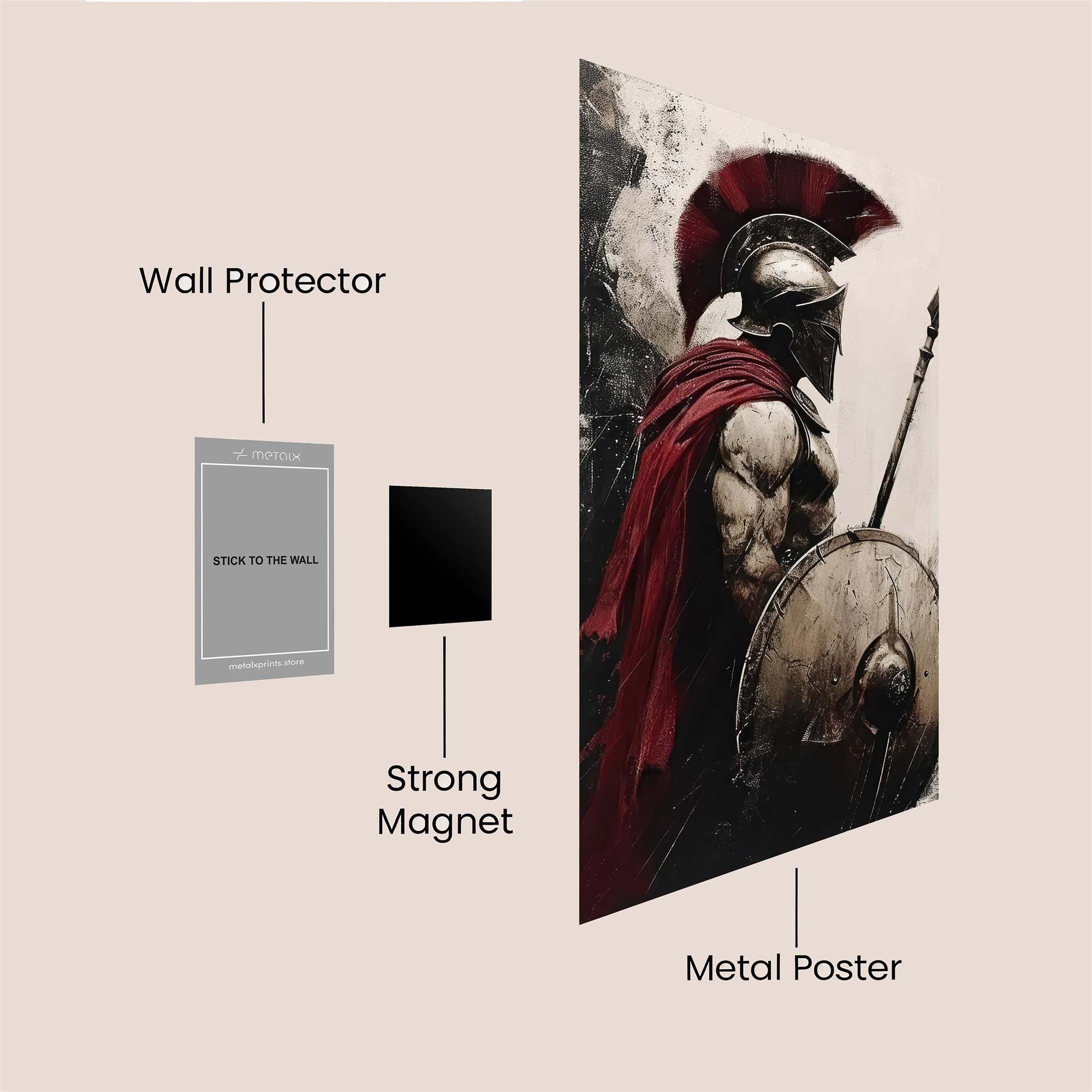 Spartan Valor Safe Wall Magnetic / M
