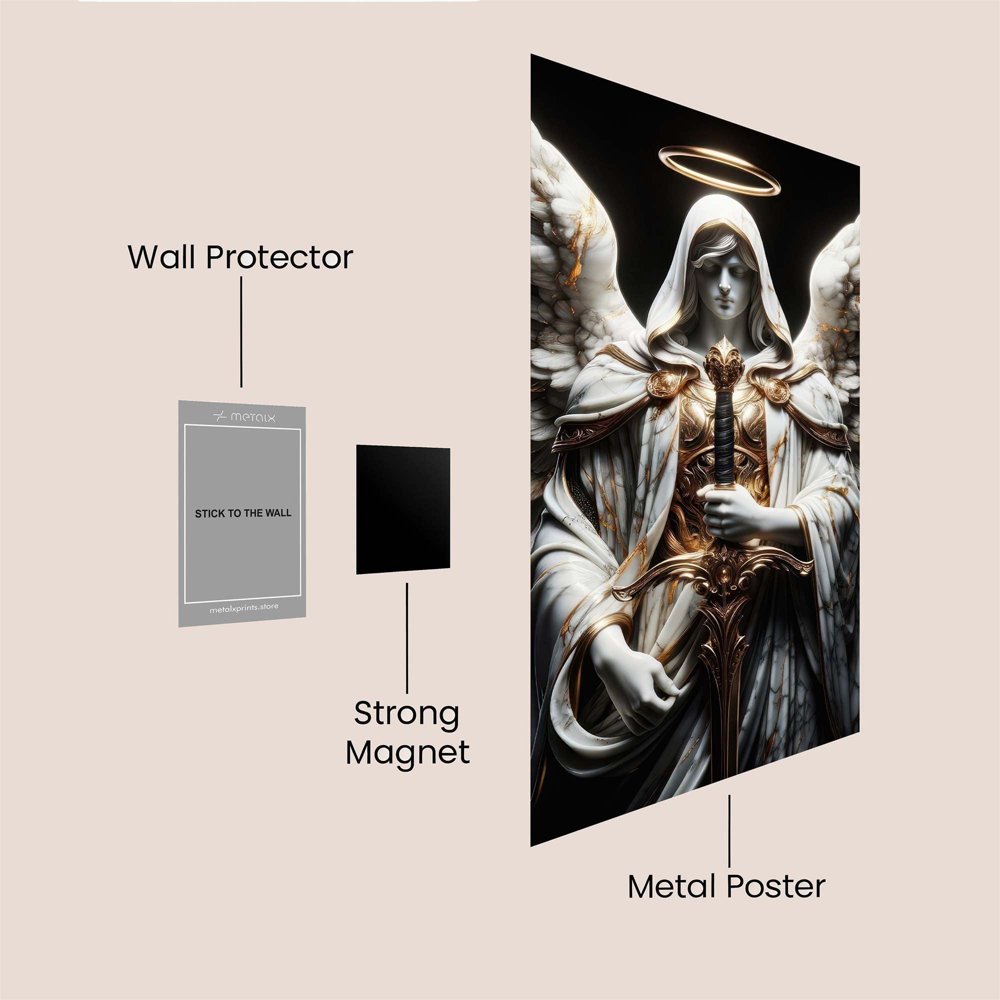 Archangel Serene Safe Wall Magnetic / M