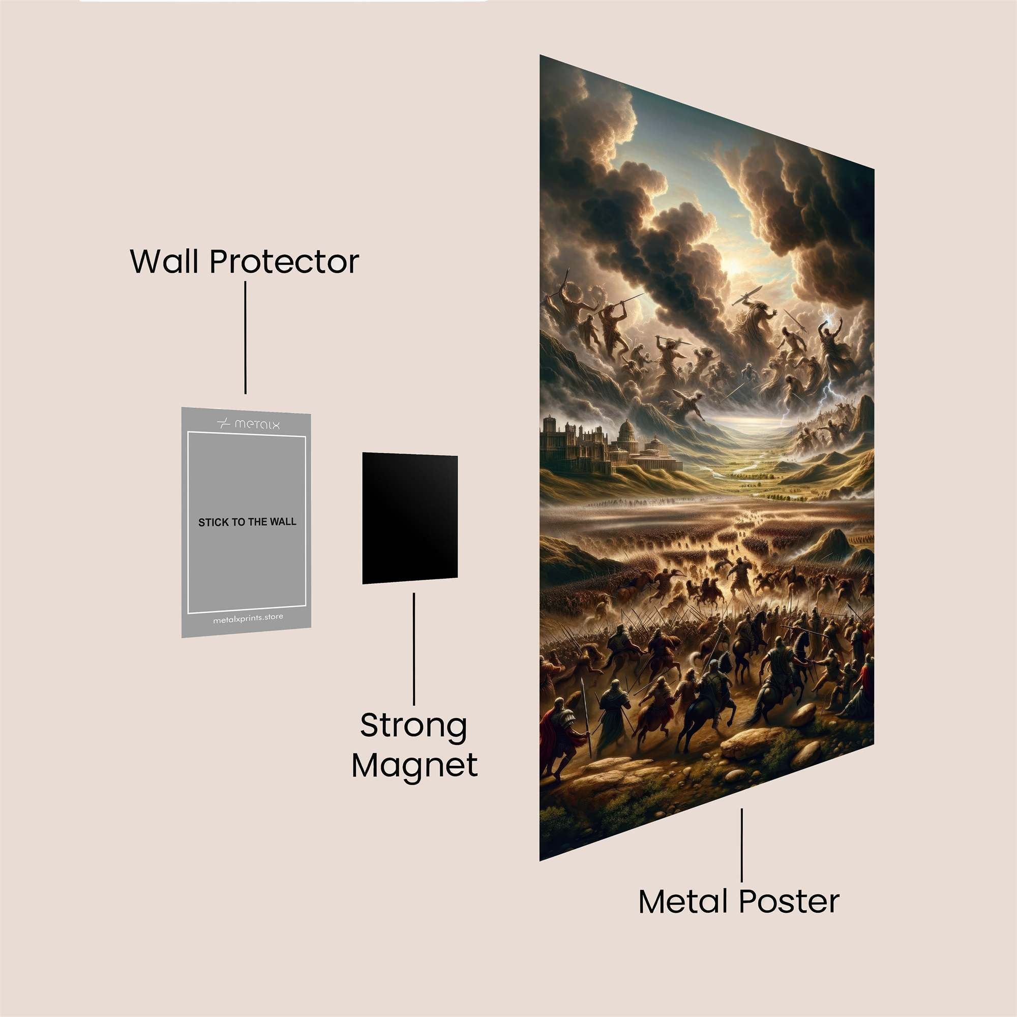 Apocalypse Unleashed Safe Wall Magnetic / M