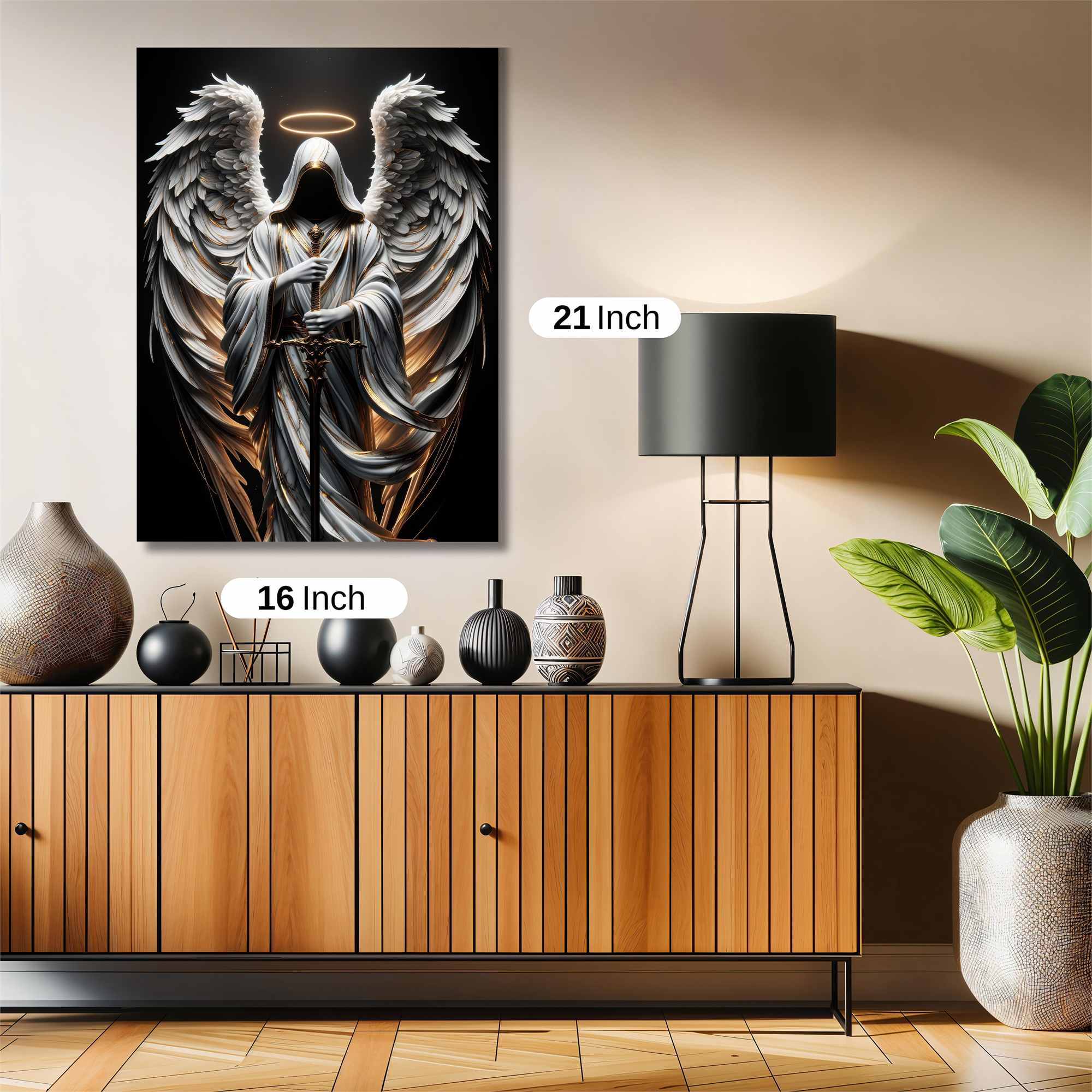 Angel Serenity Safe Wall Magnetic / M