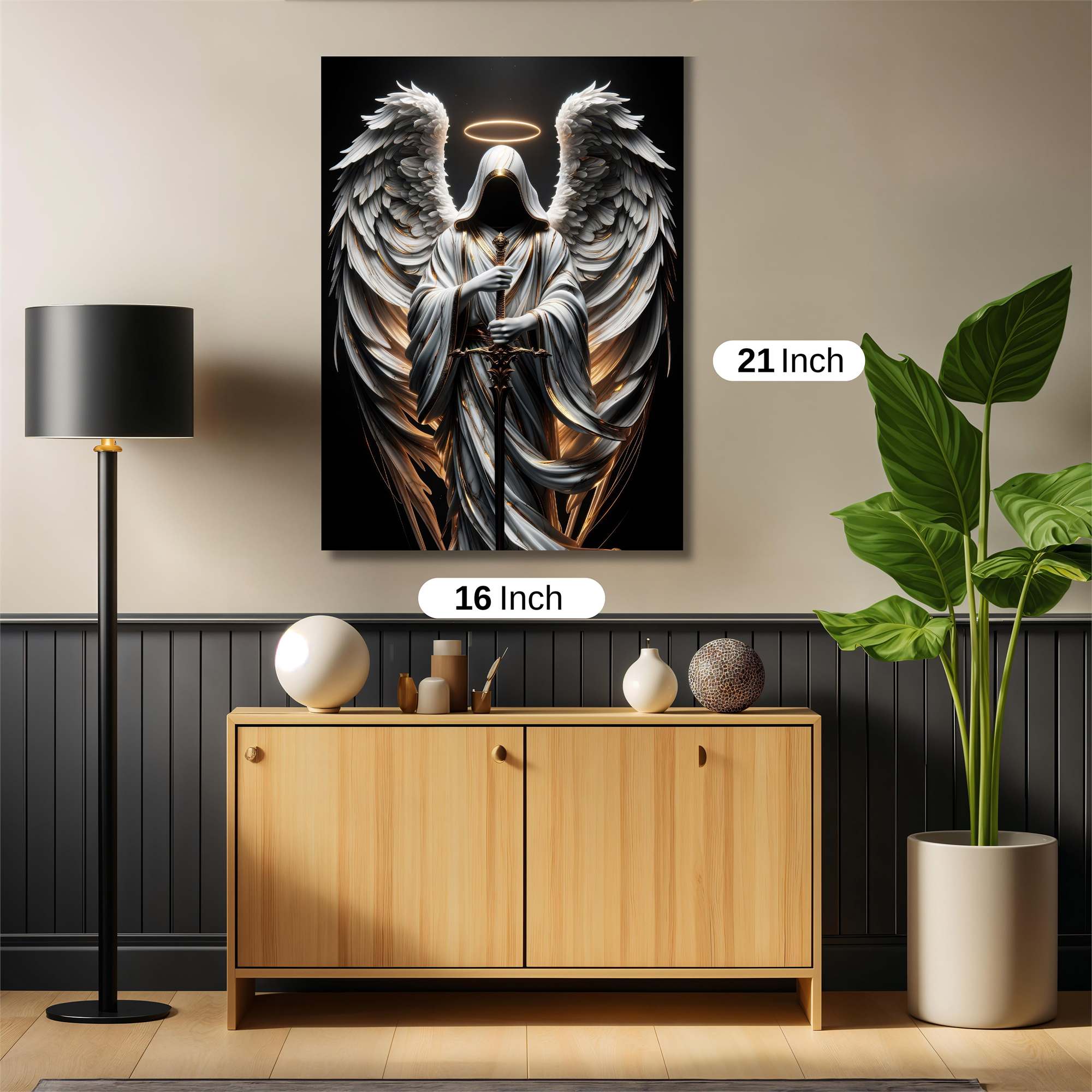 Angel Serenity Safe Wall Magnetic / M