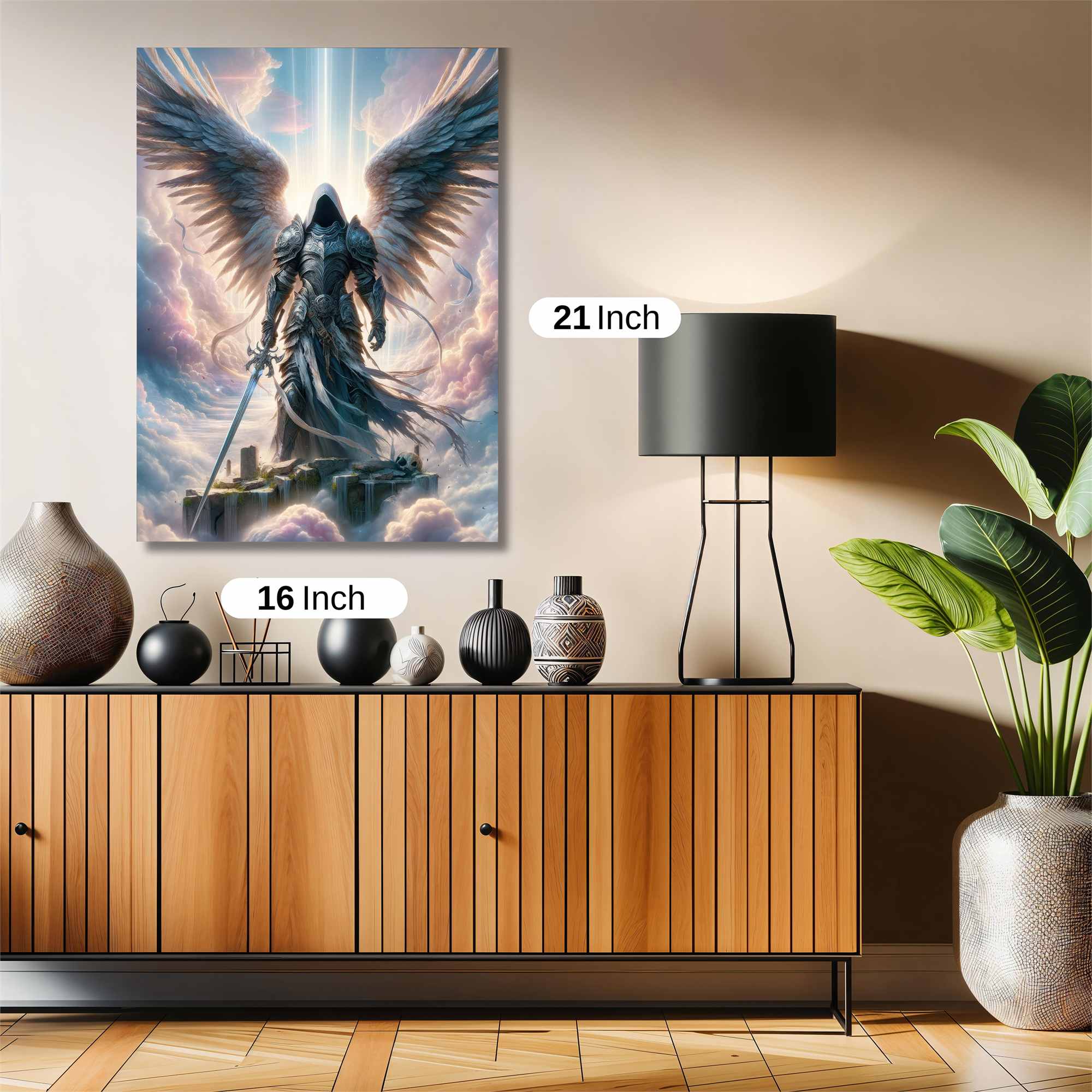 Angel Ascendant Safe Wall Magnetic / M