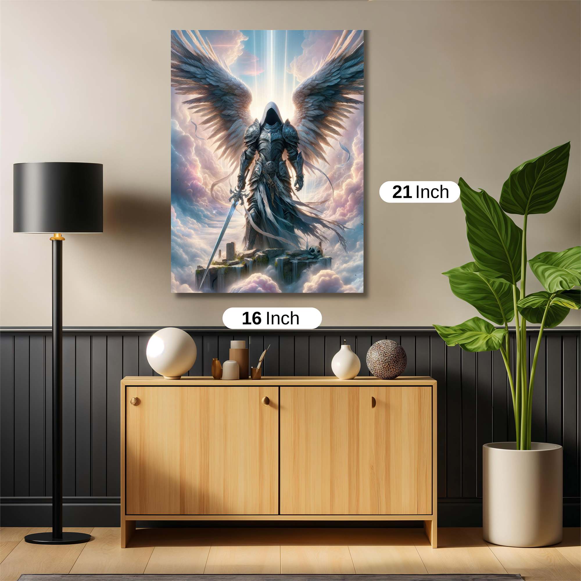 Angel Ascendant Safe Wall Magnetic / M