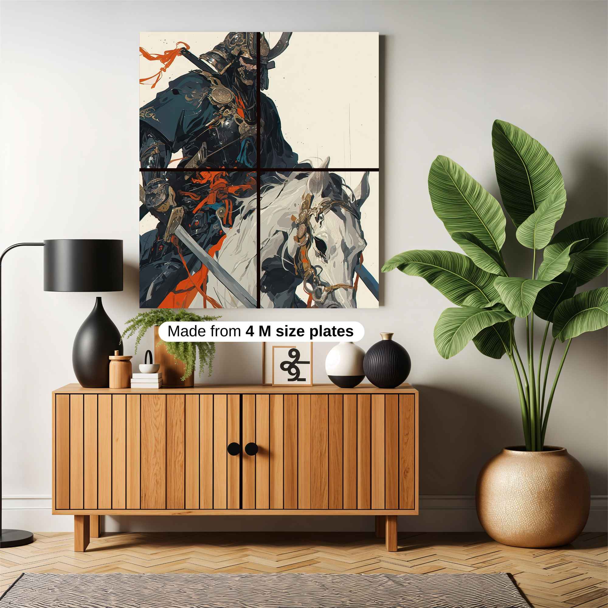 Samurai Valor Safe Wall Magnetic / M