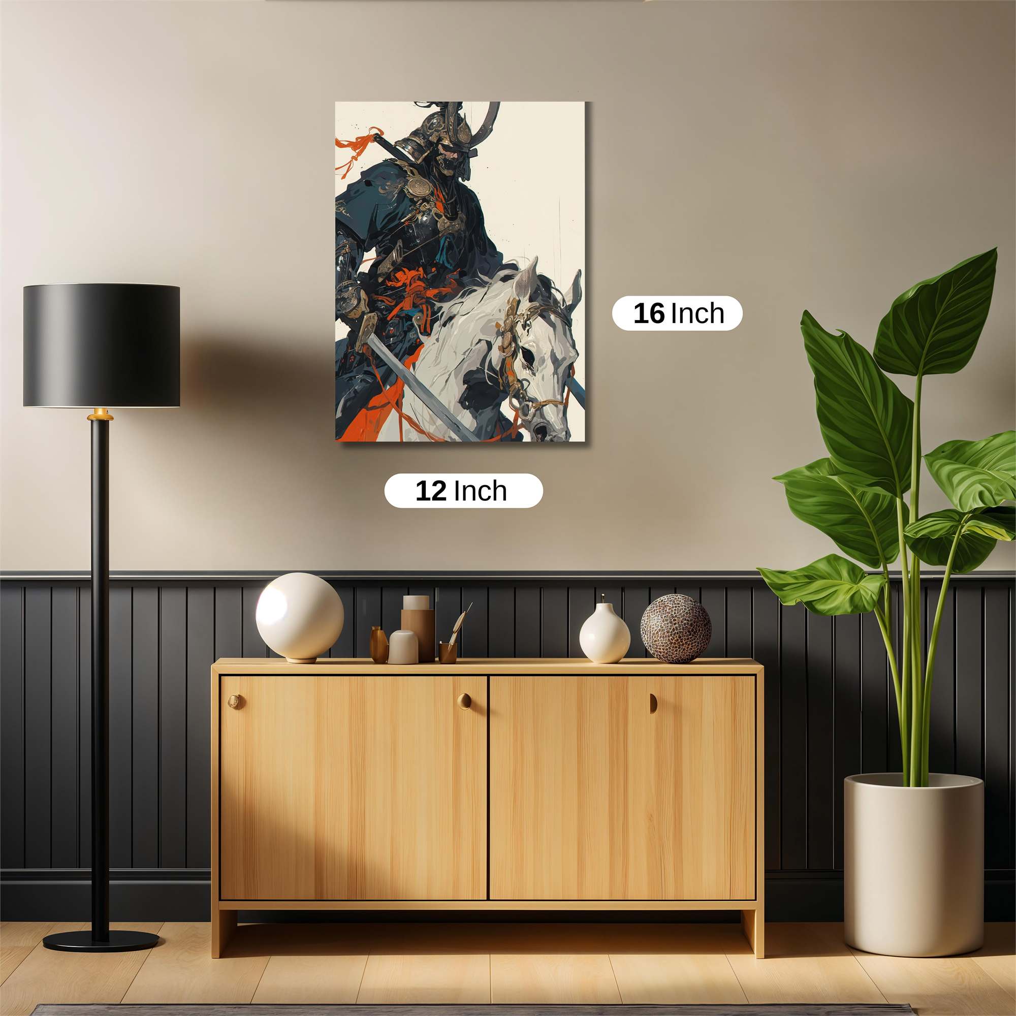 Samurai Valor Safe Wall Magnetic / M