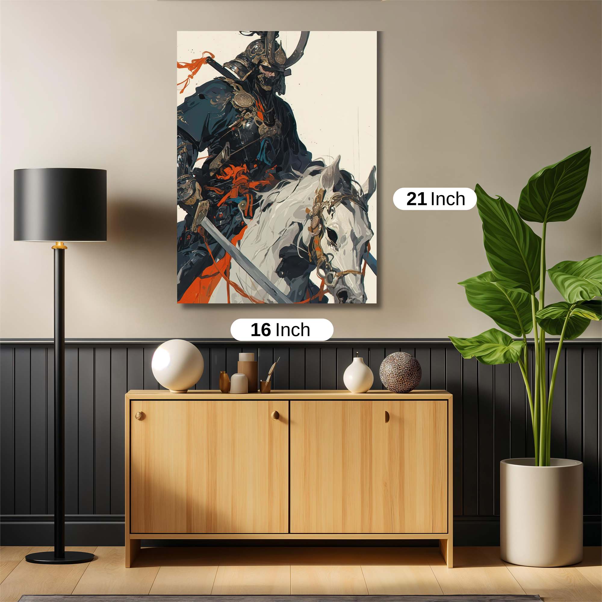 Samurai Valor Safe Wall Magnetic / M