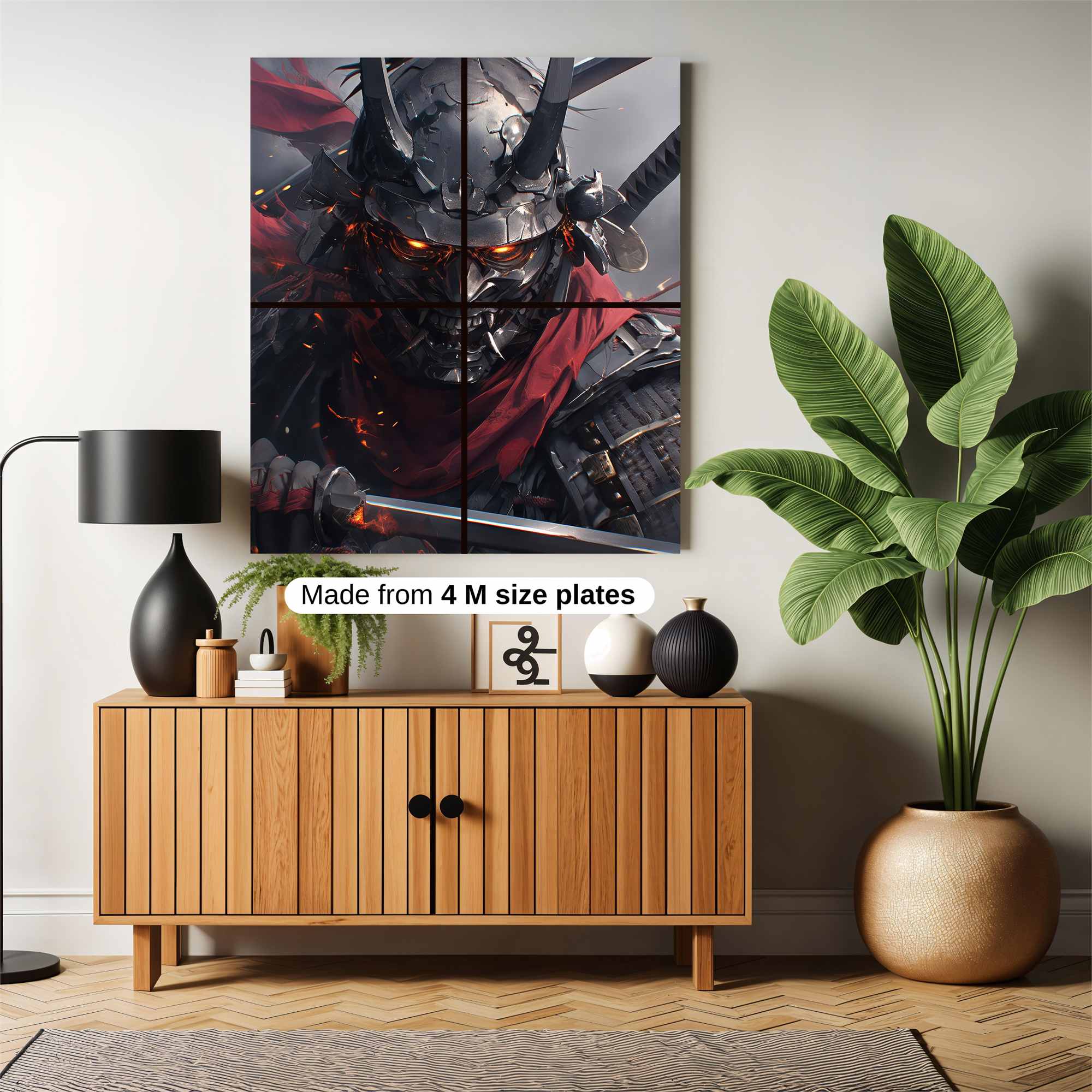 Samurai Inferno Safe Wall Magnetic / M