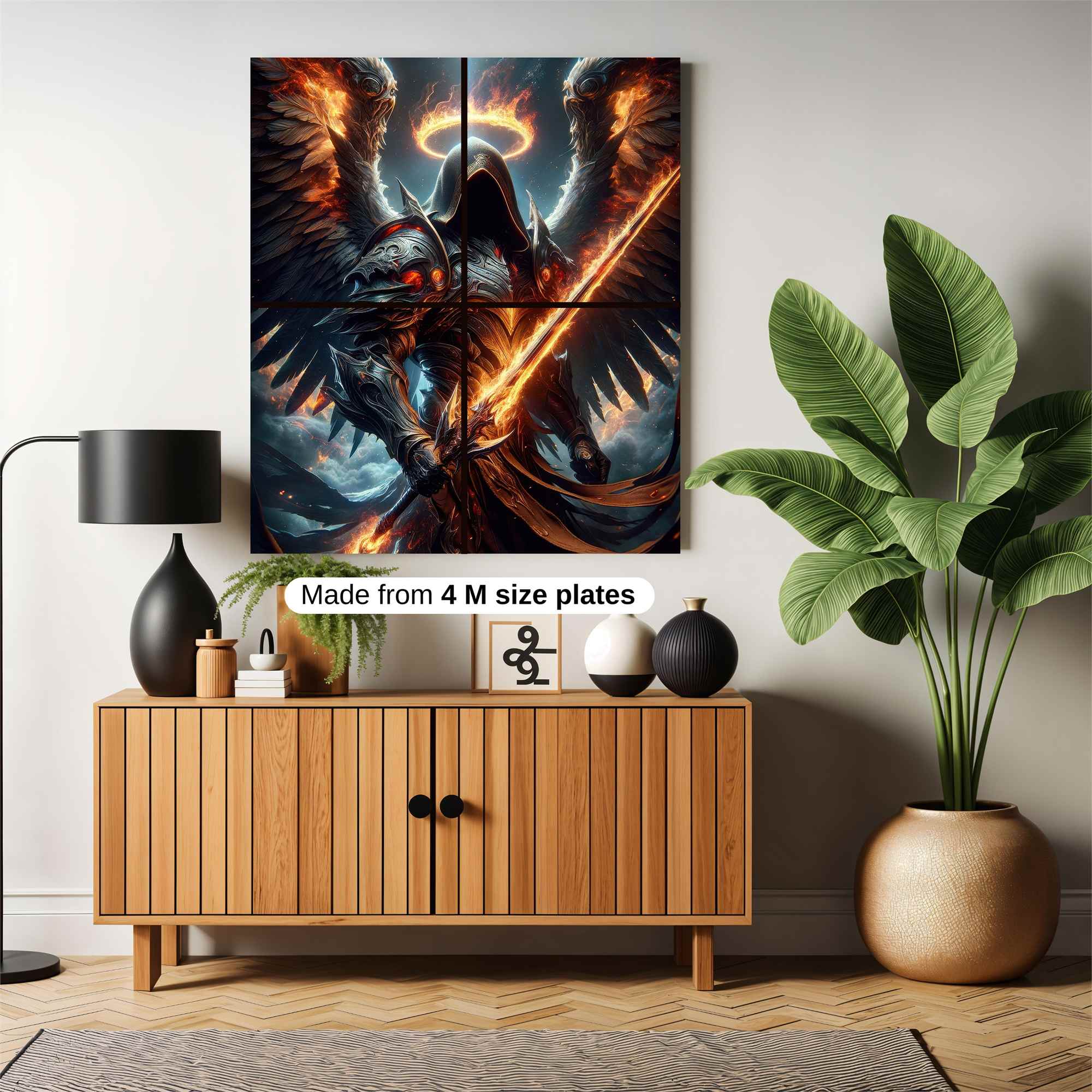 Angel Blaze Safe Wall Magnetic / M