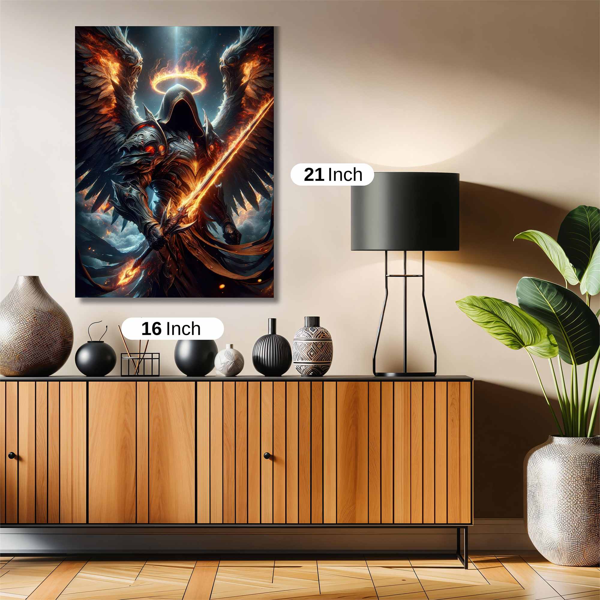 Angel Blaze Safe Wall Magnetic / M