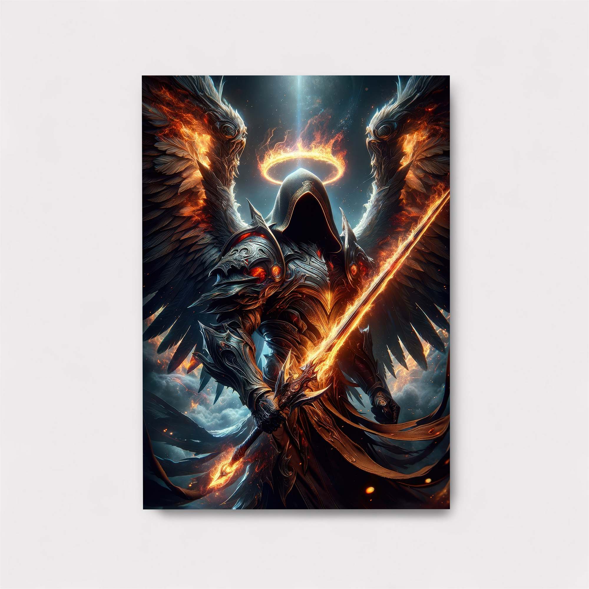 Angel Blaze Safe Wall Magnetic / M