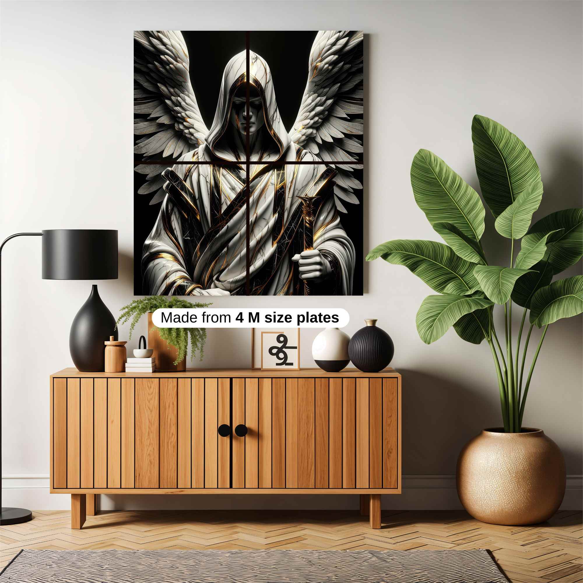 Angel Sombre Safe Wall Magnetic / M