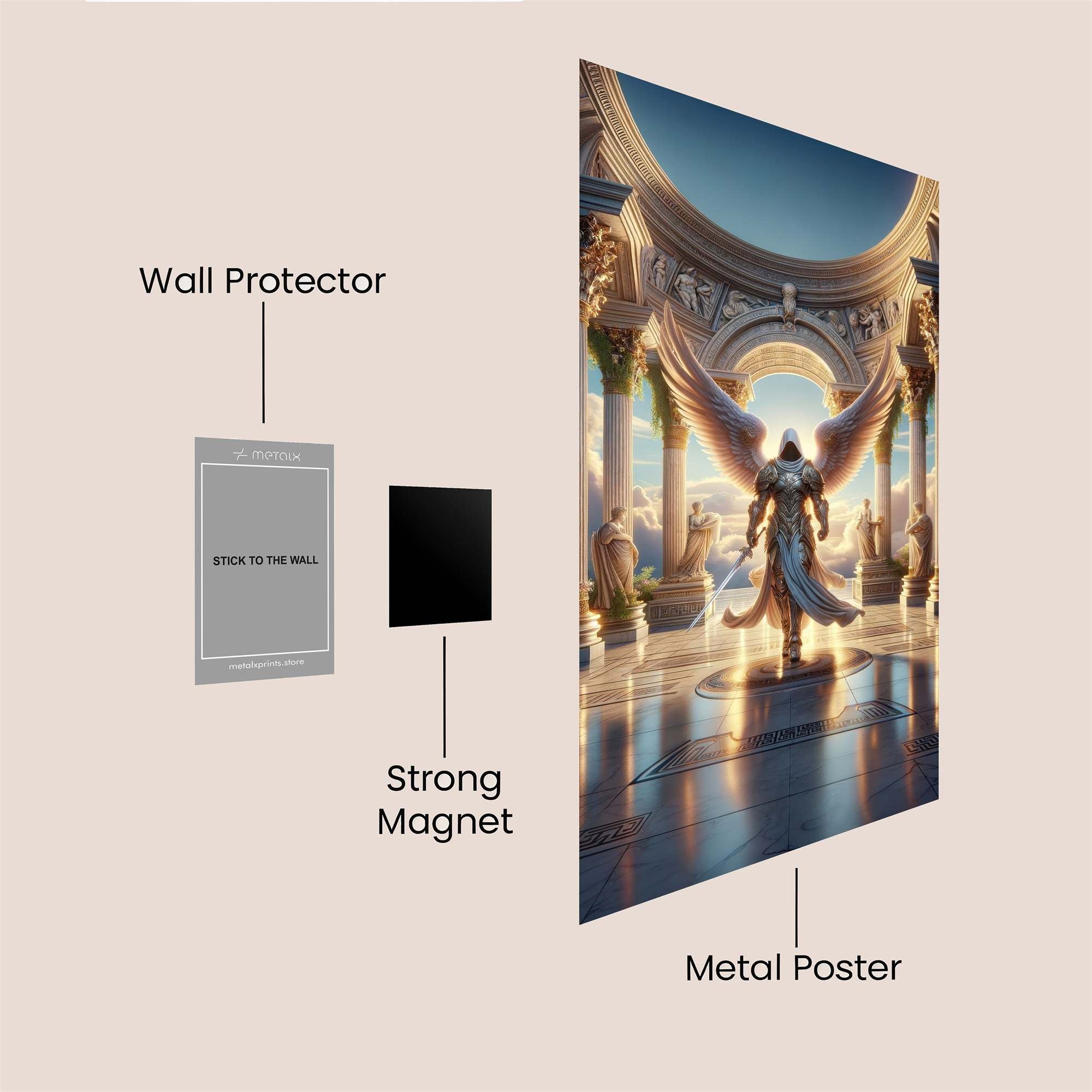 Angel Radiance Safe Wall Magnetic / M