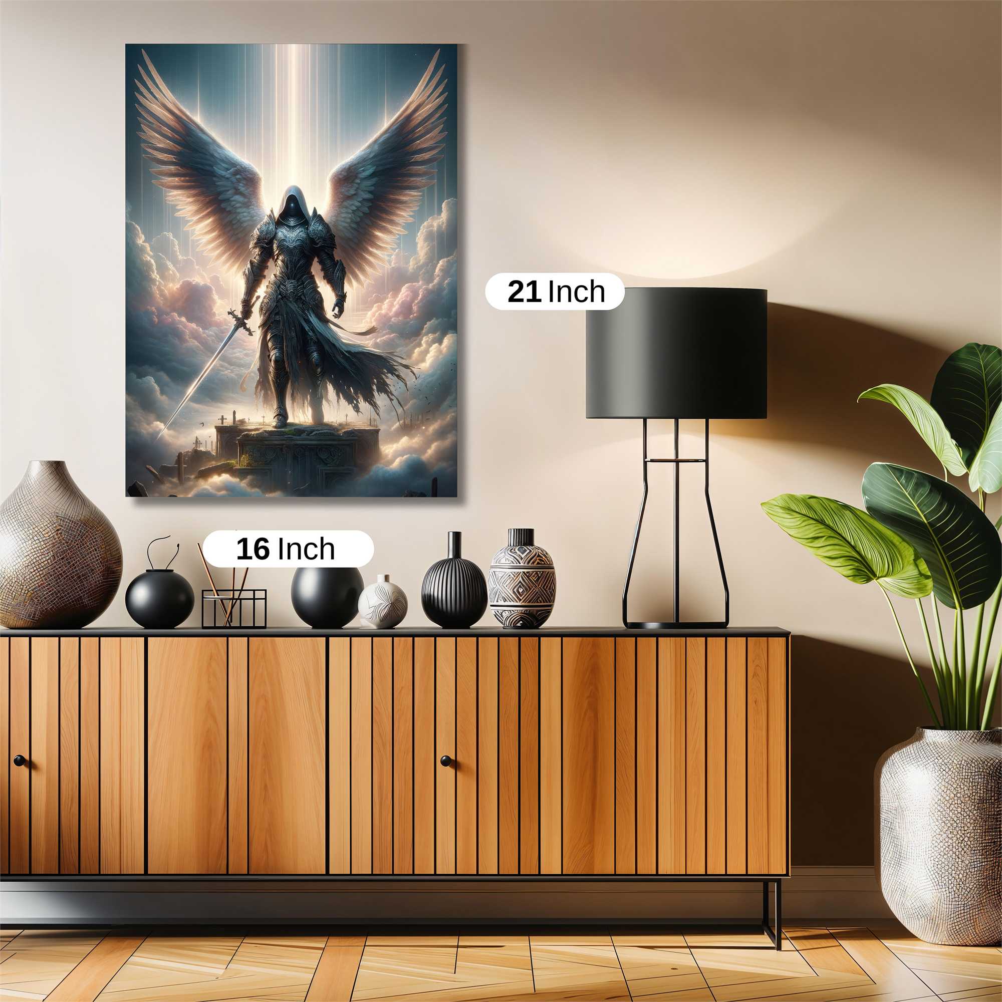Angel Ascendant Safe Wall Magnetic / M