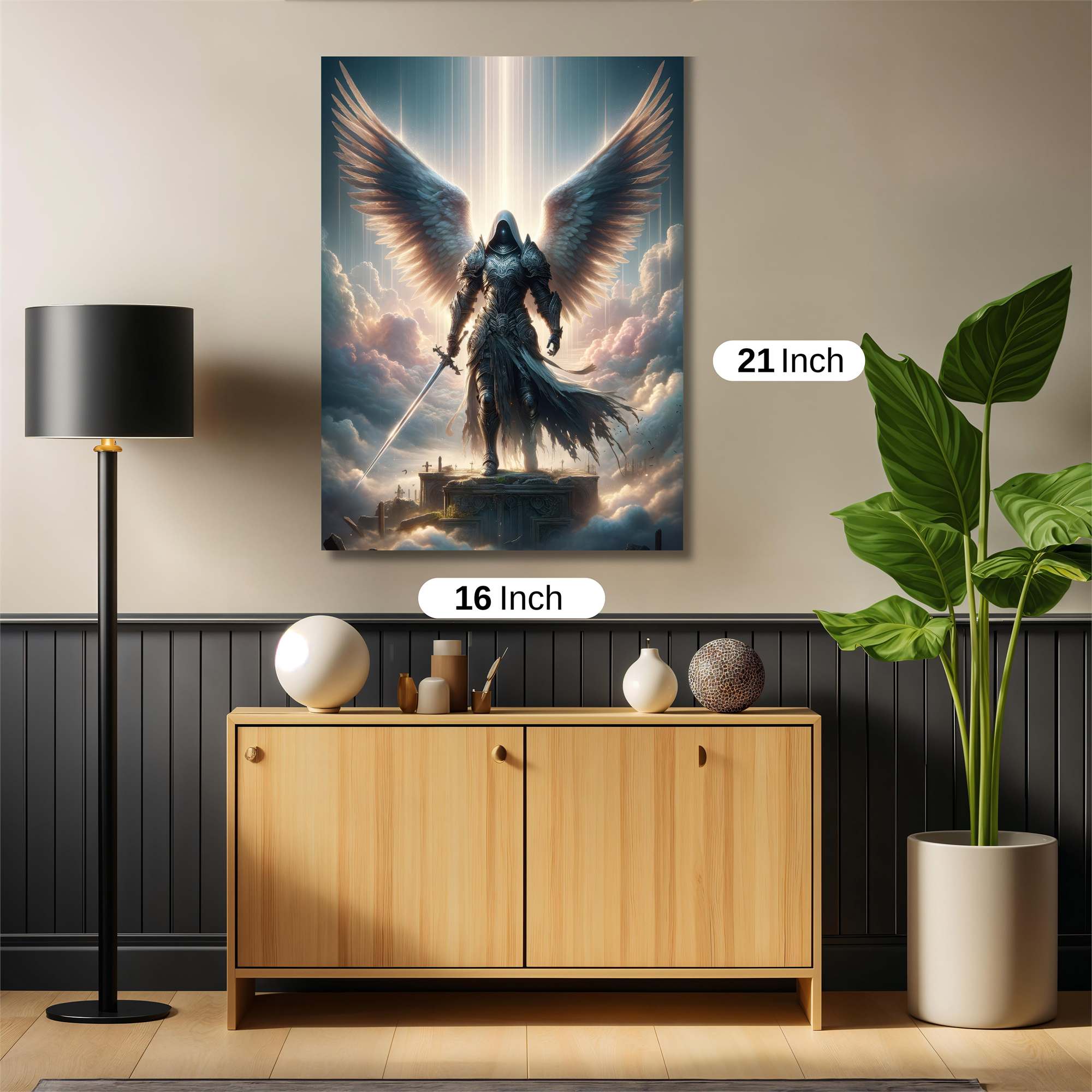 Angel Ascendant Safe Wall Magnetic / M