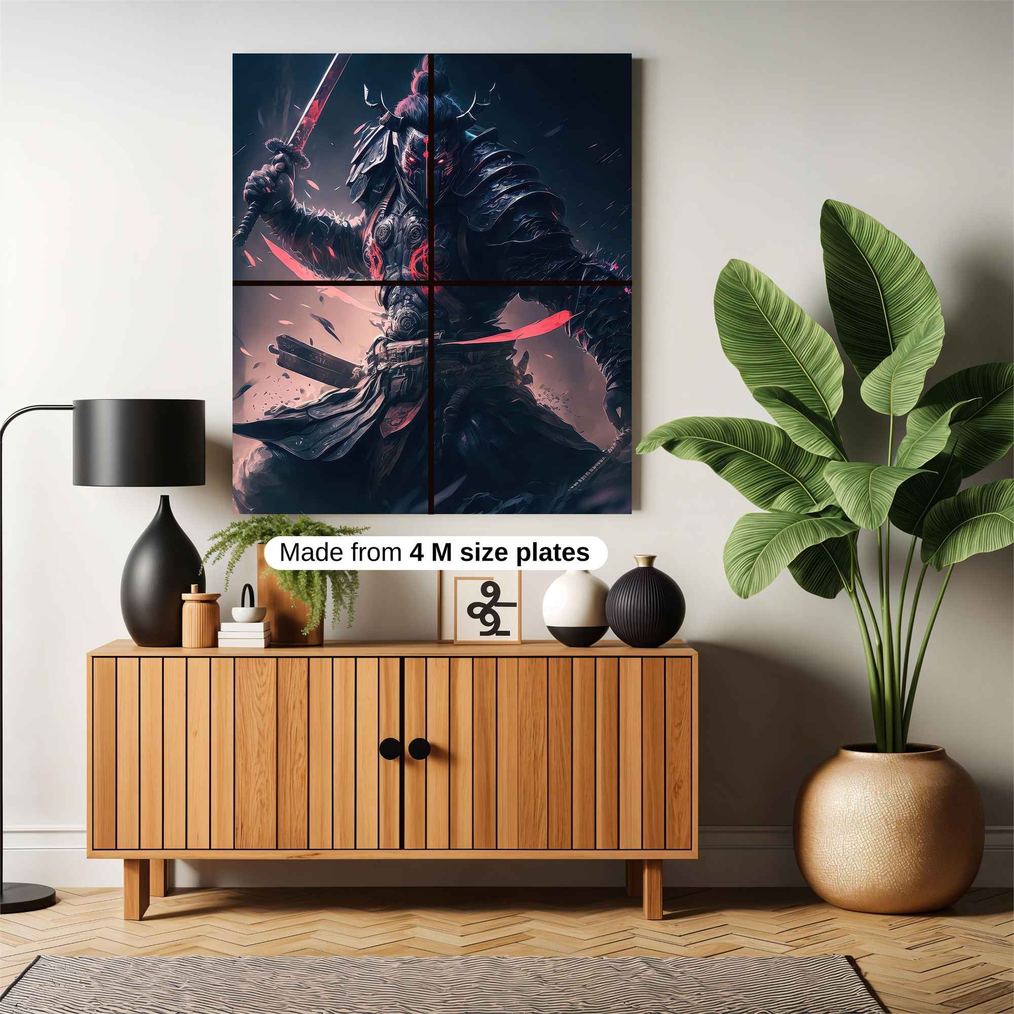 Samurai Fury Safe Wall Magnetic / M