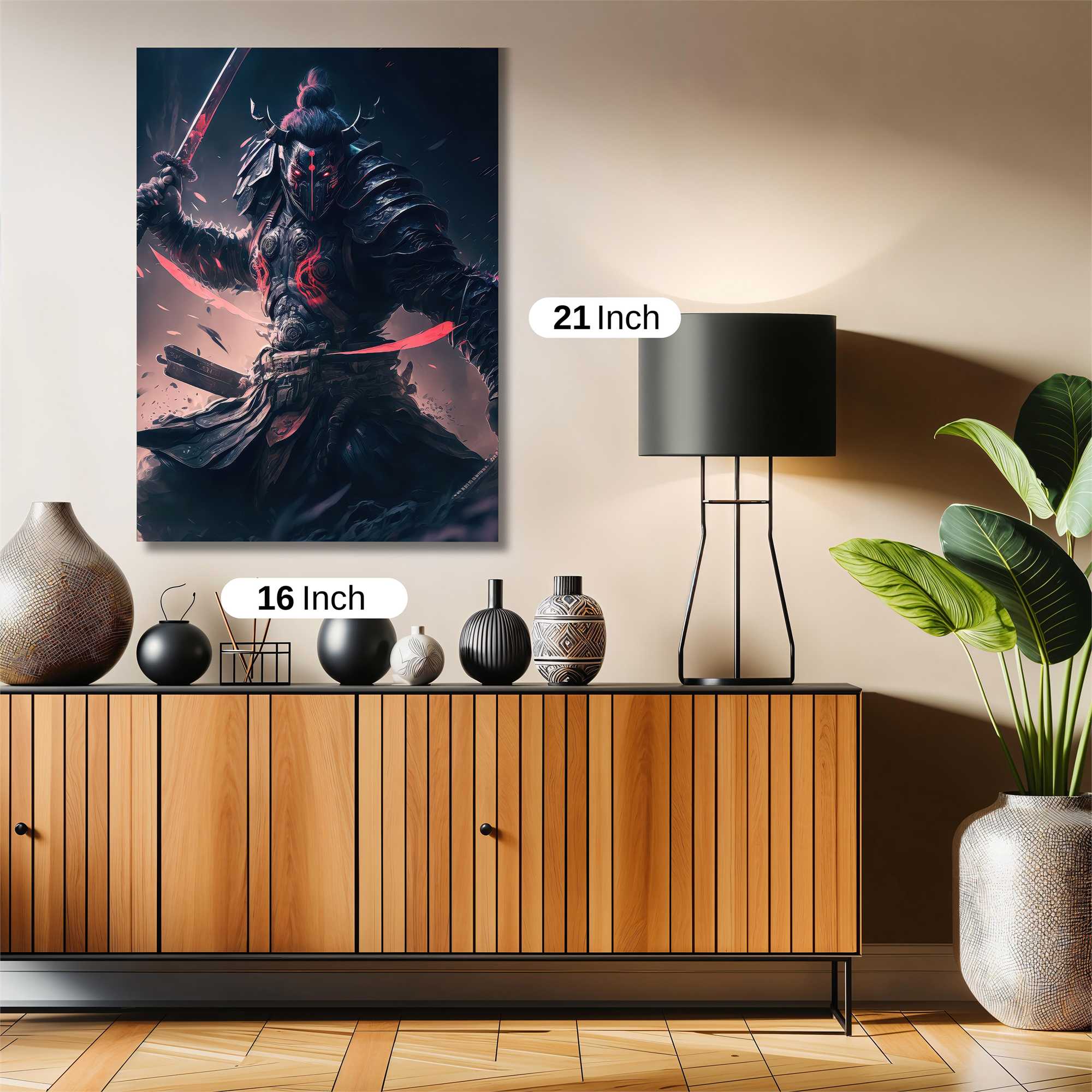 Samurai Fury Safe Wall Magnetic / M
