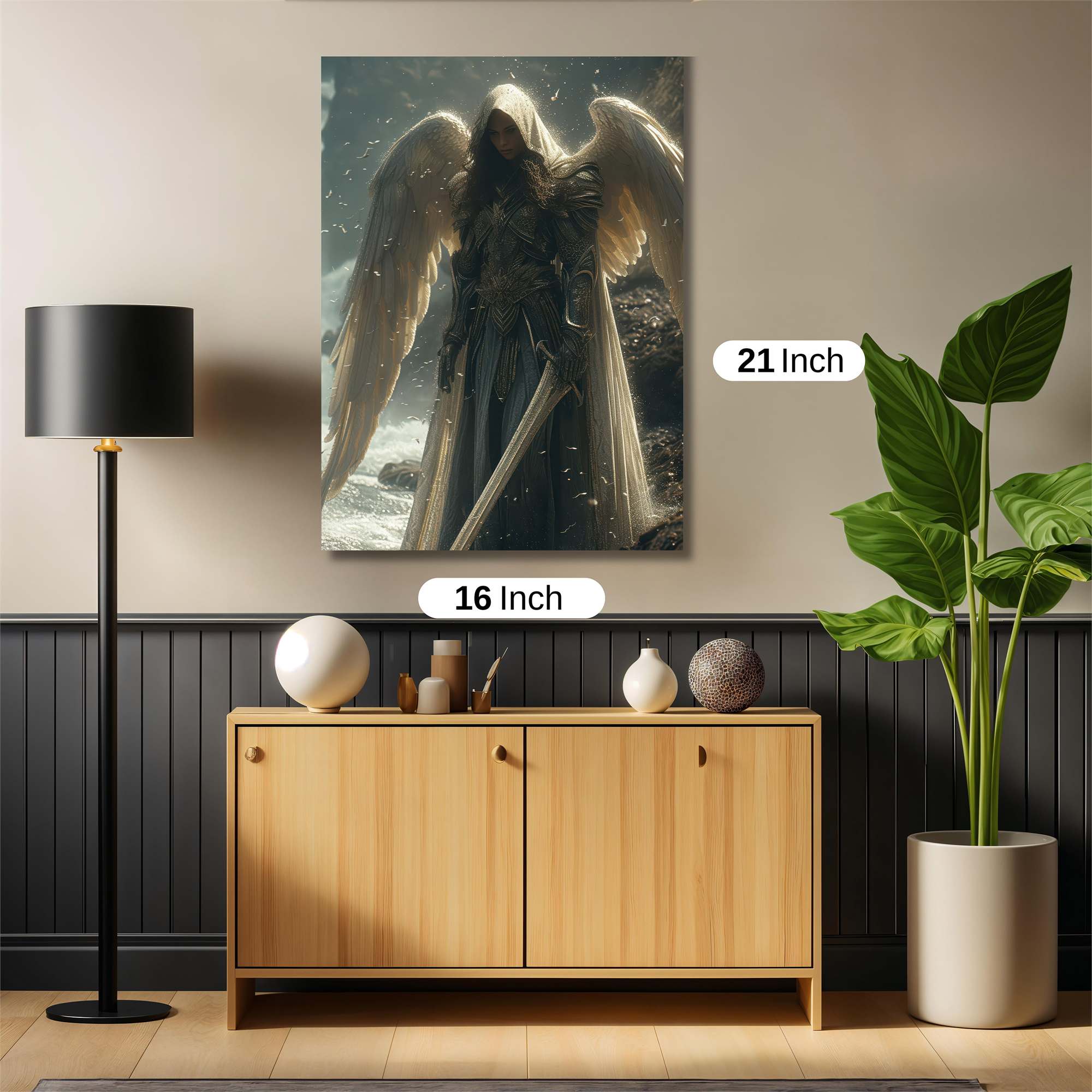 Angel Serenity Safe Wall Magnetic / M