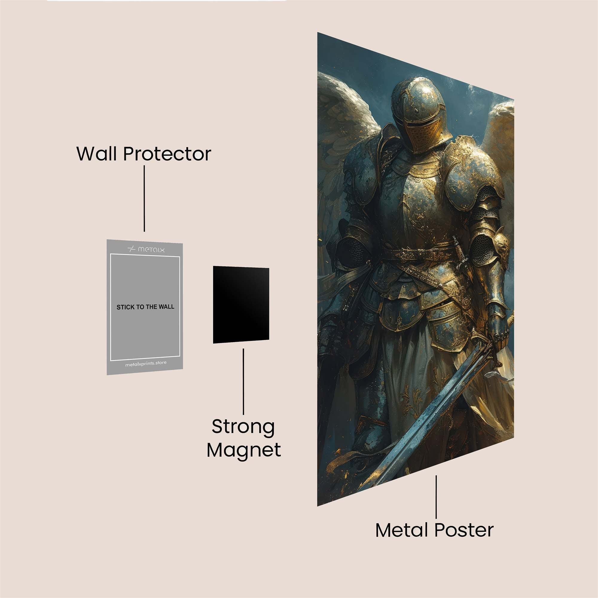 Angel Valor Safe Wall Magnetic / M