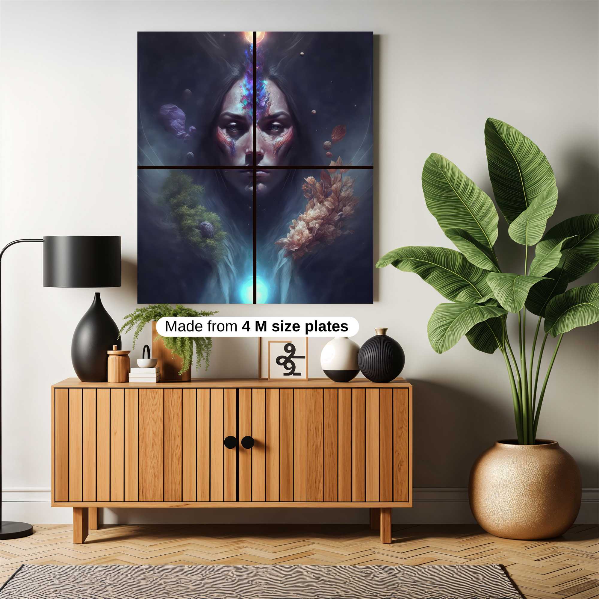 Cosmic Serenity Safe Wall Magnetic / M