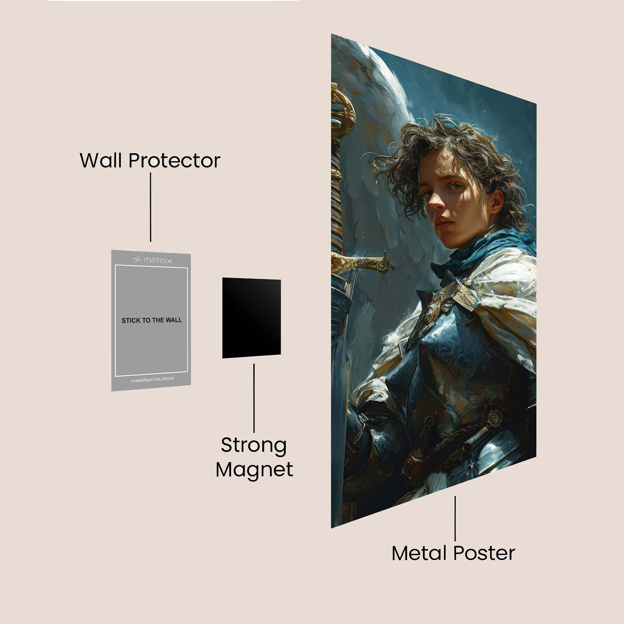 Angel Valor Safe Wall Magnetic / M