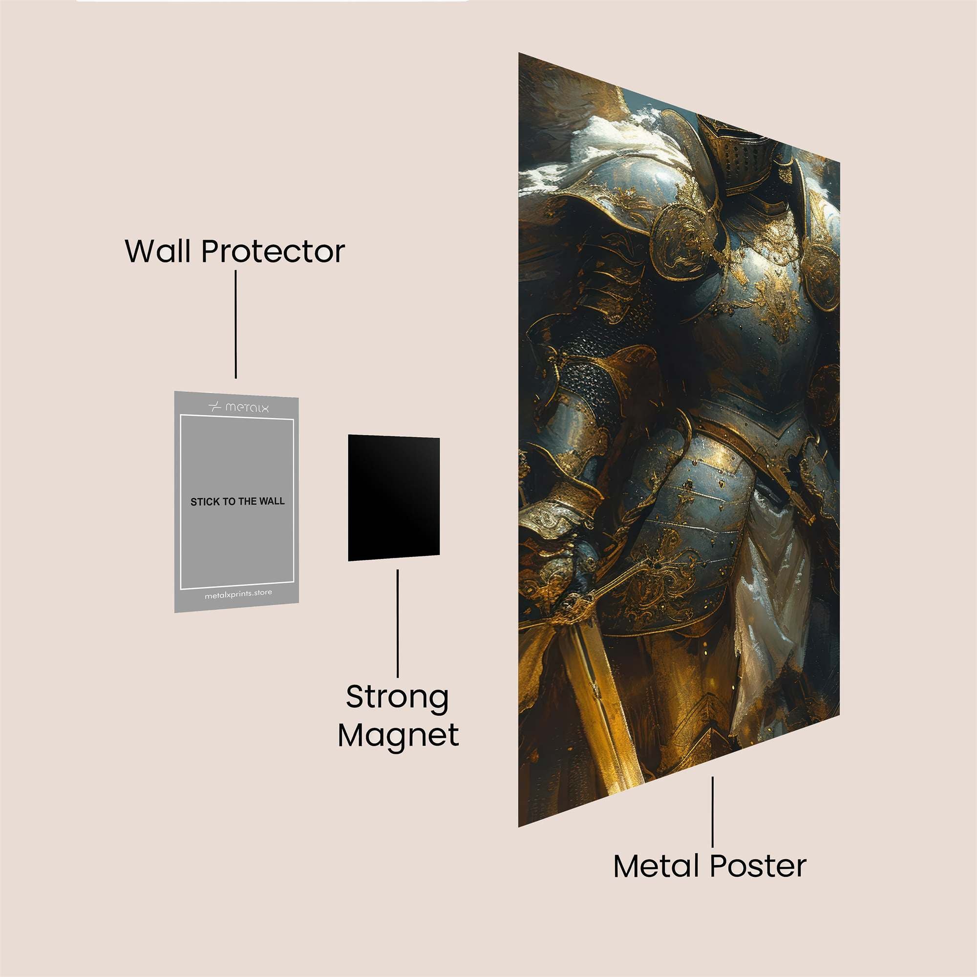 Angel Valor Safe Wall Magnetic / M