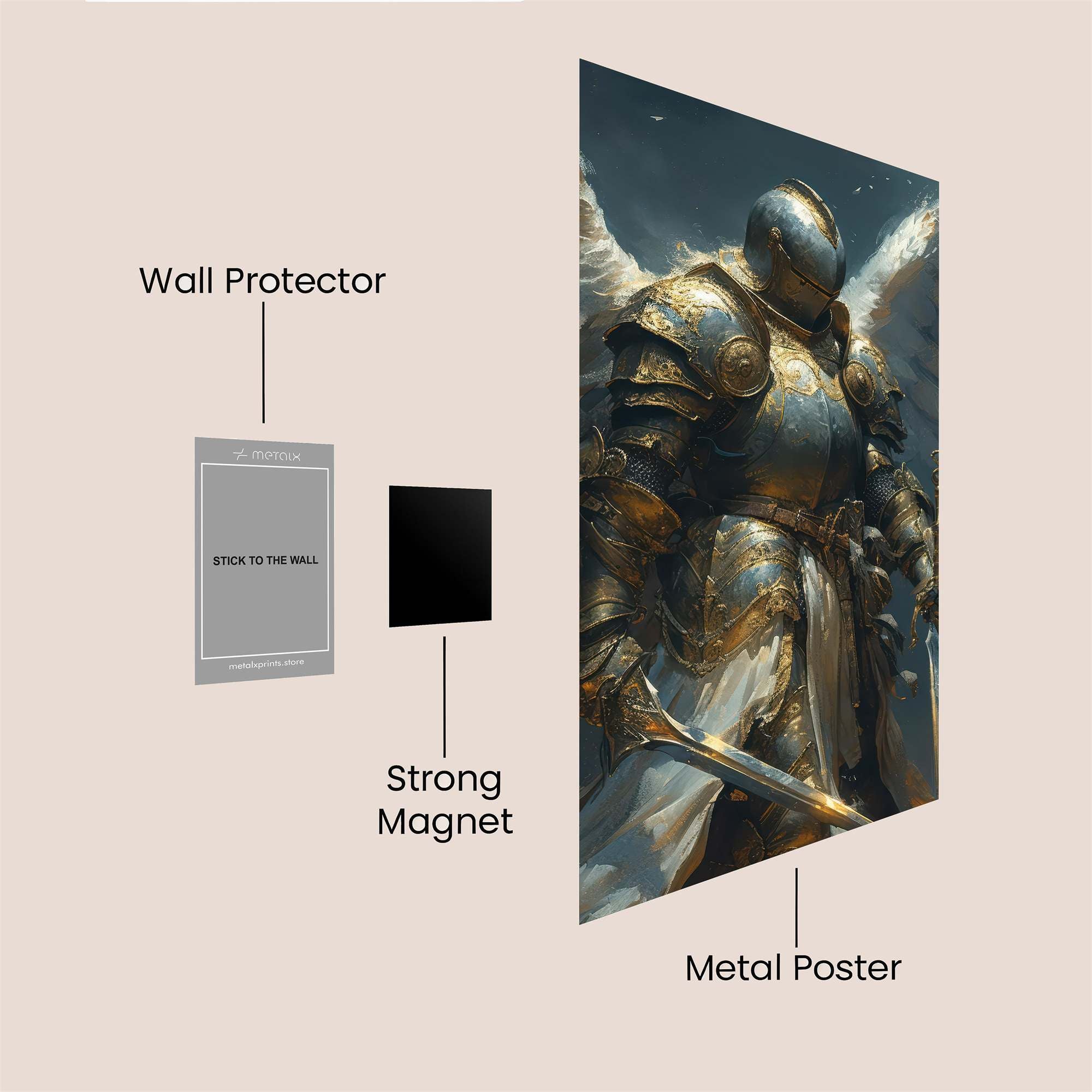 Angel Valor Safe Wall Magnetic / M