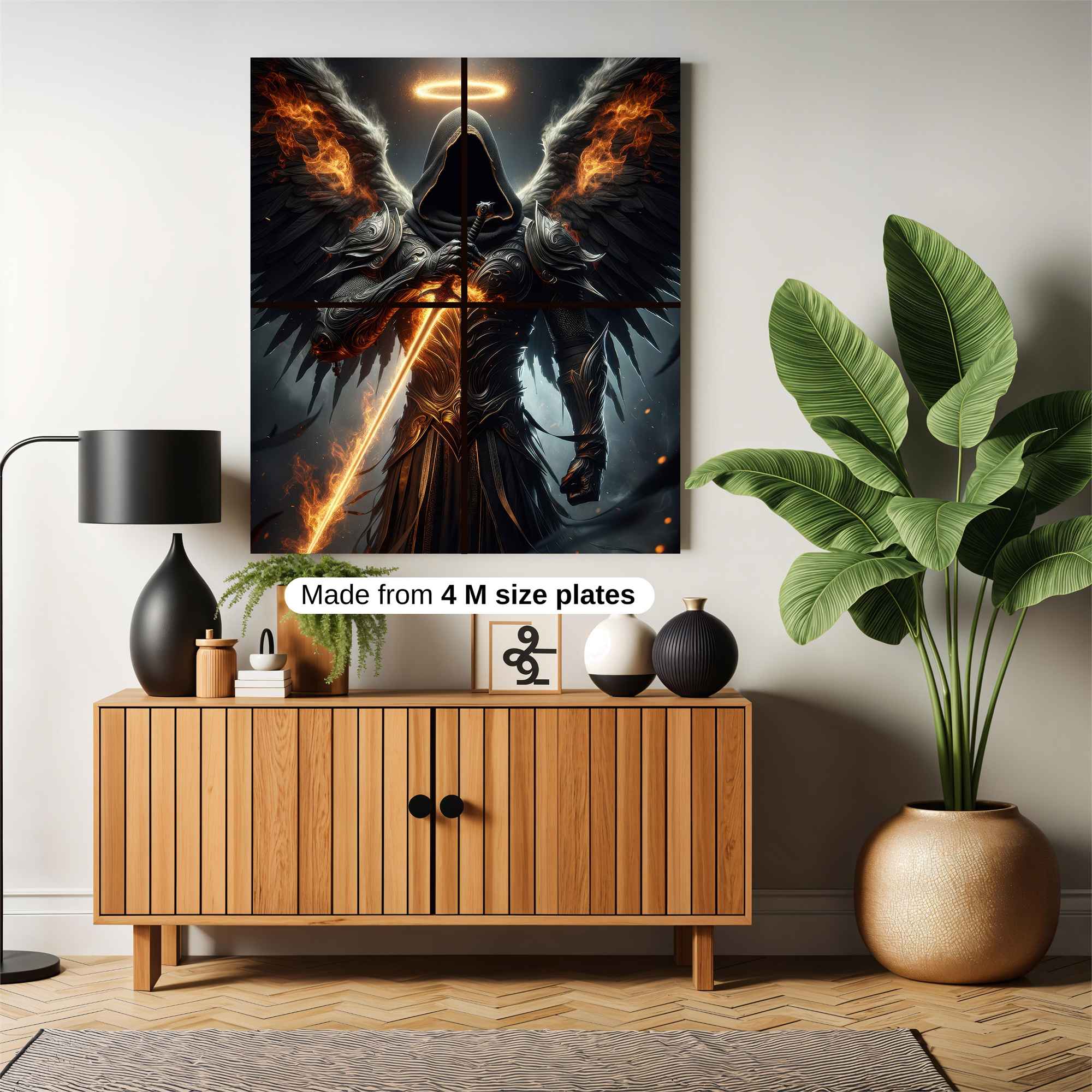 Angel Blaze Safe Wall Magnetic / M