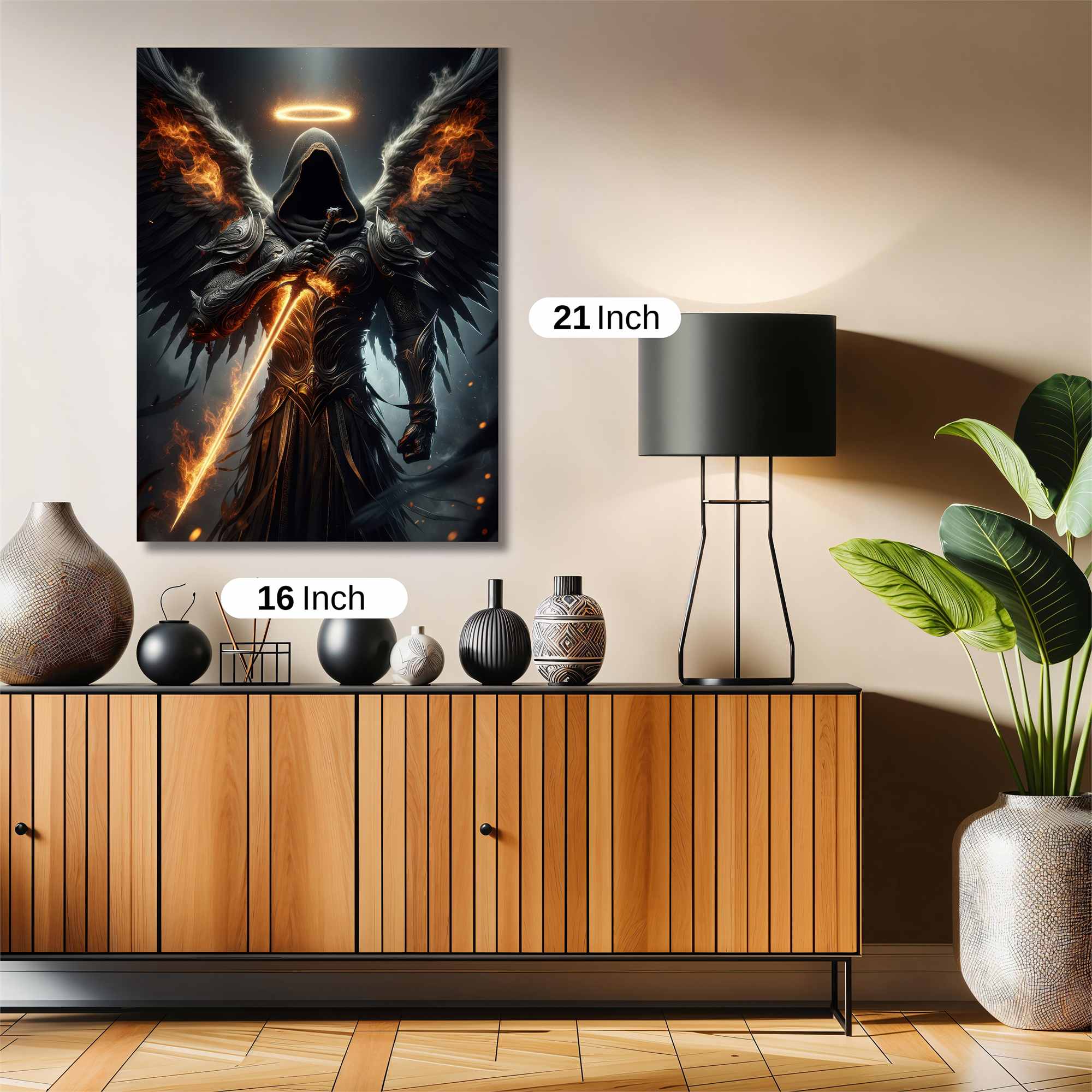Angel Blaze Safe Wall Magnetic / M