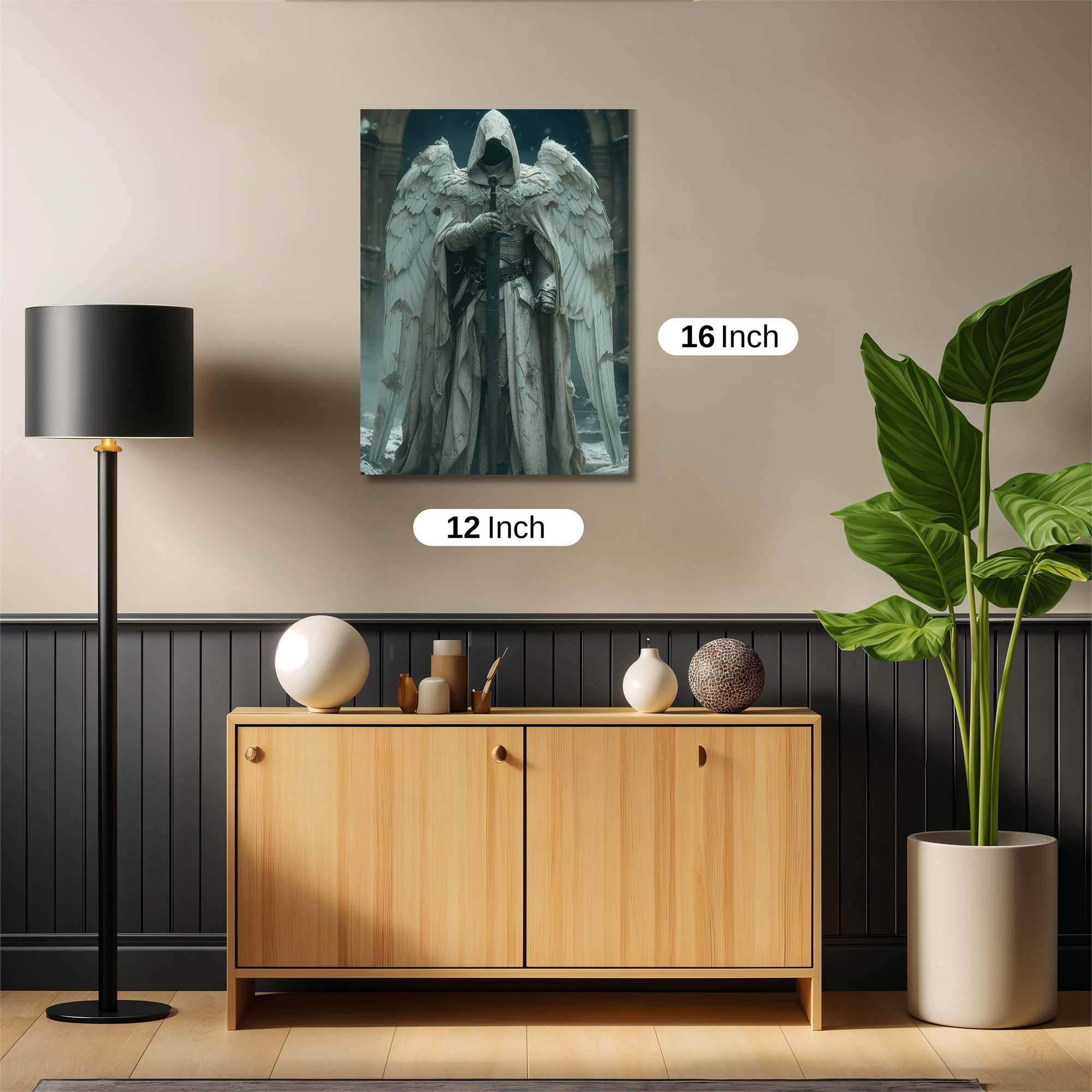 Angel Sorrow Safe Wall Magnetic / M