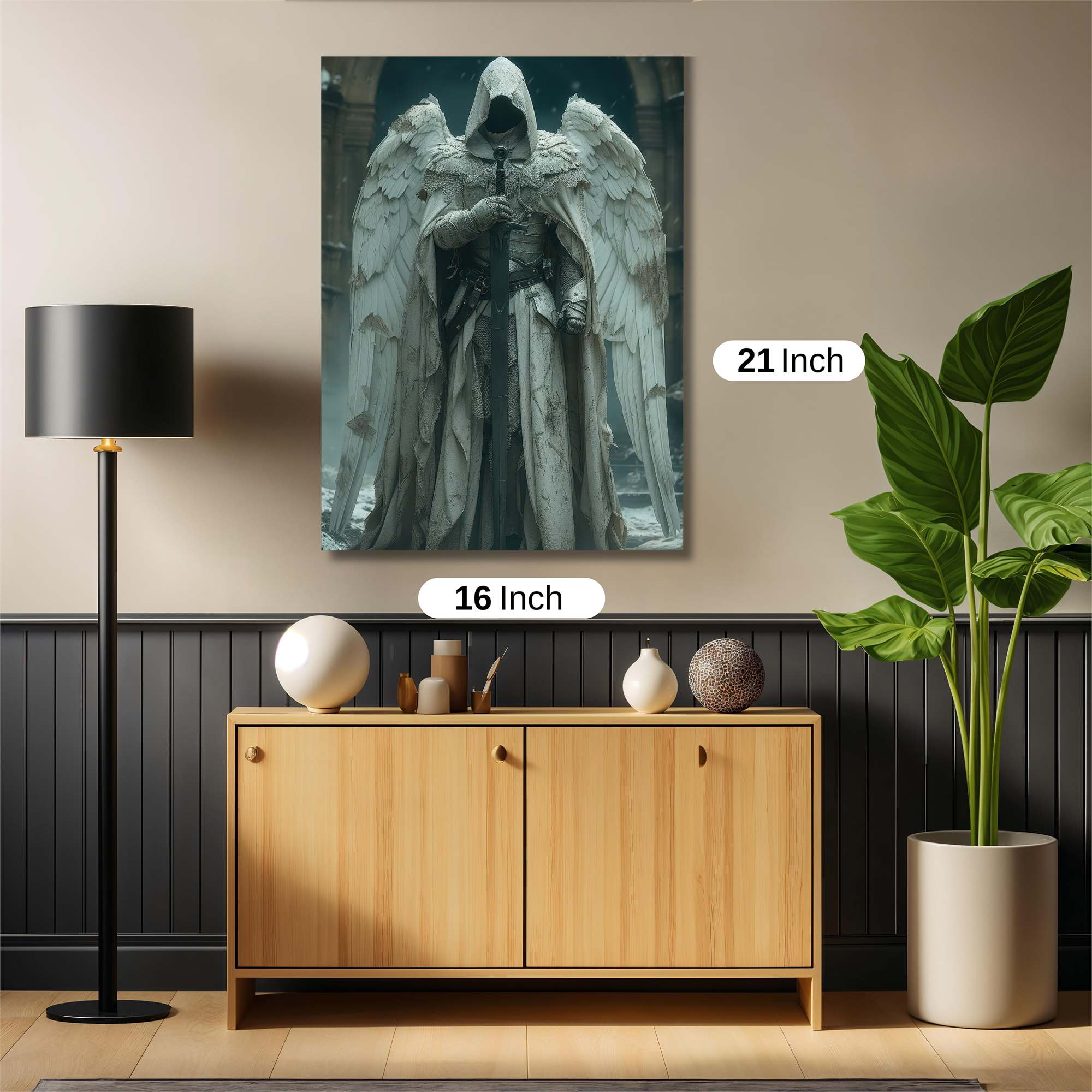 Angel Sorrow Safe Wall Magnetic / M