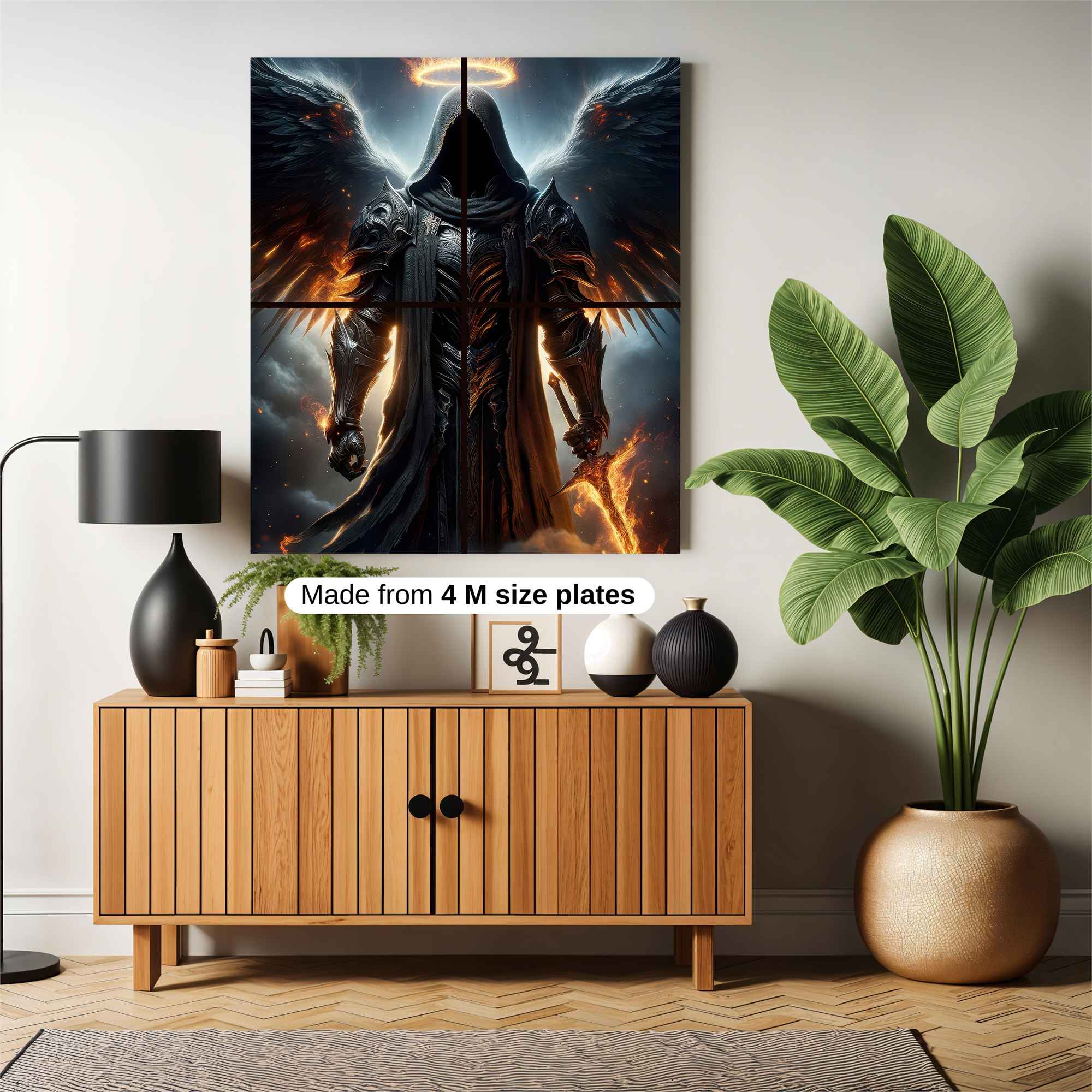 Angel Fury Safe Wall Magnetic / M