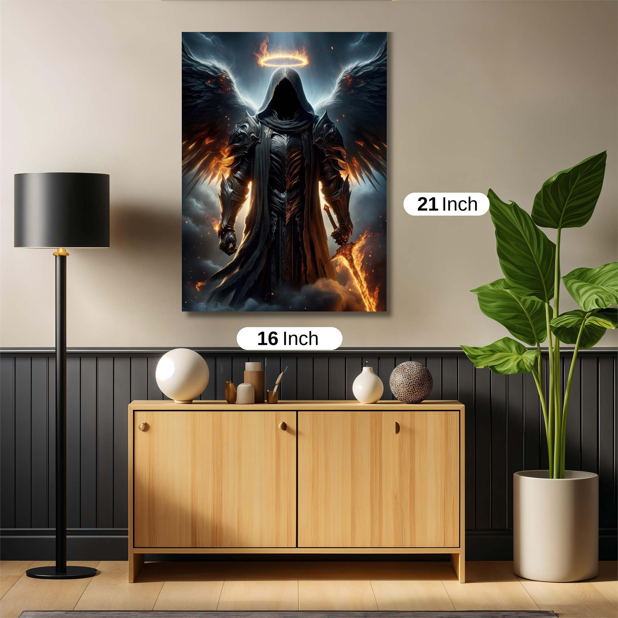Angel Fury Safe Wall Magnetic / M
