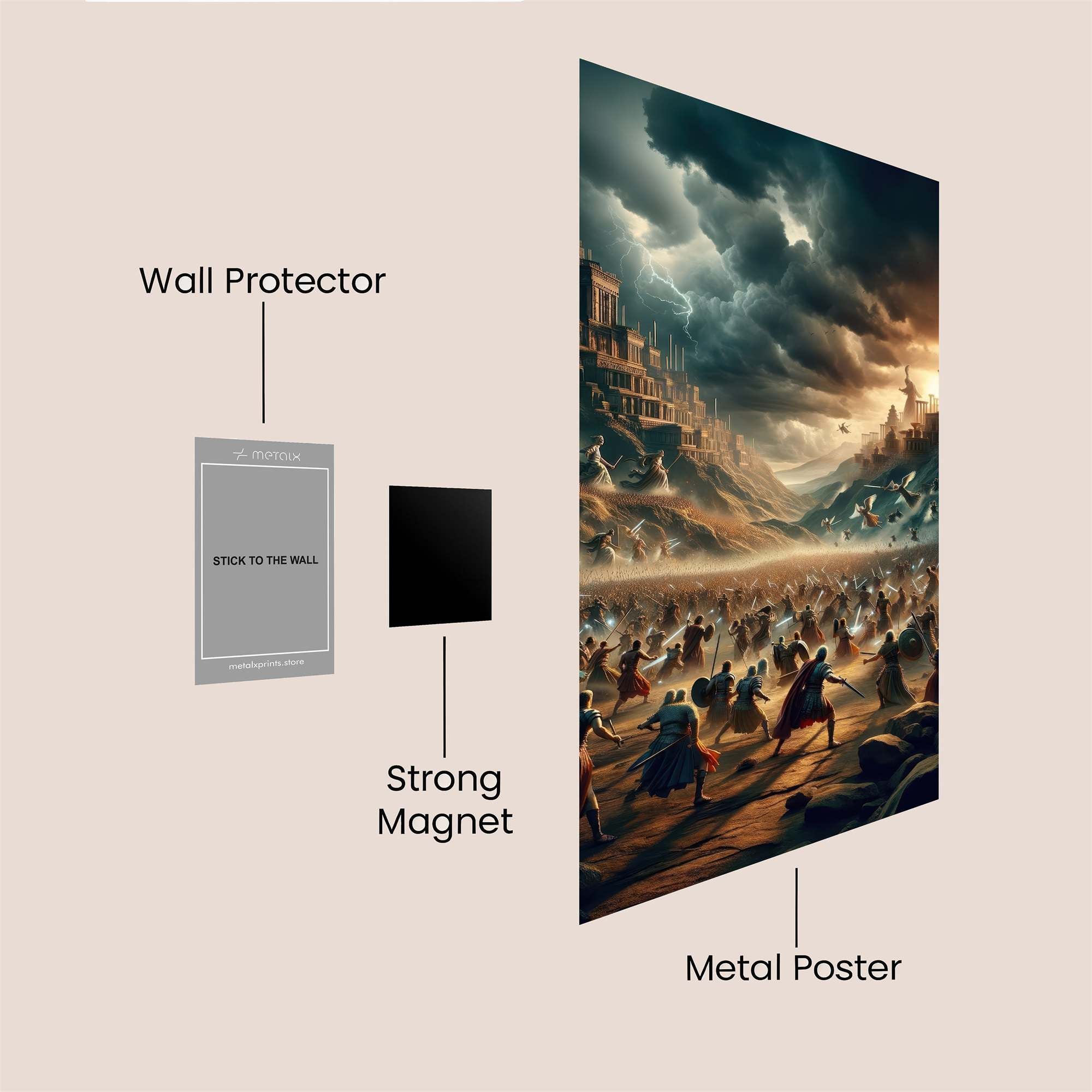 Exodus Unleashed Safe Wall Magnetic / M