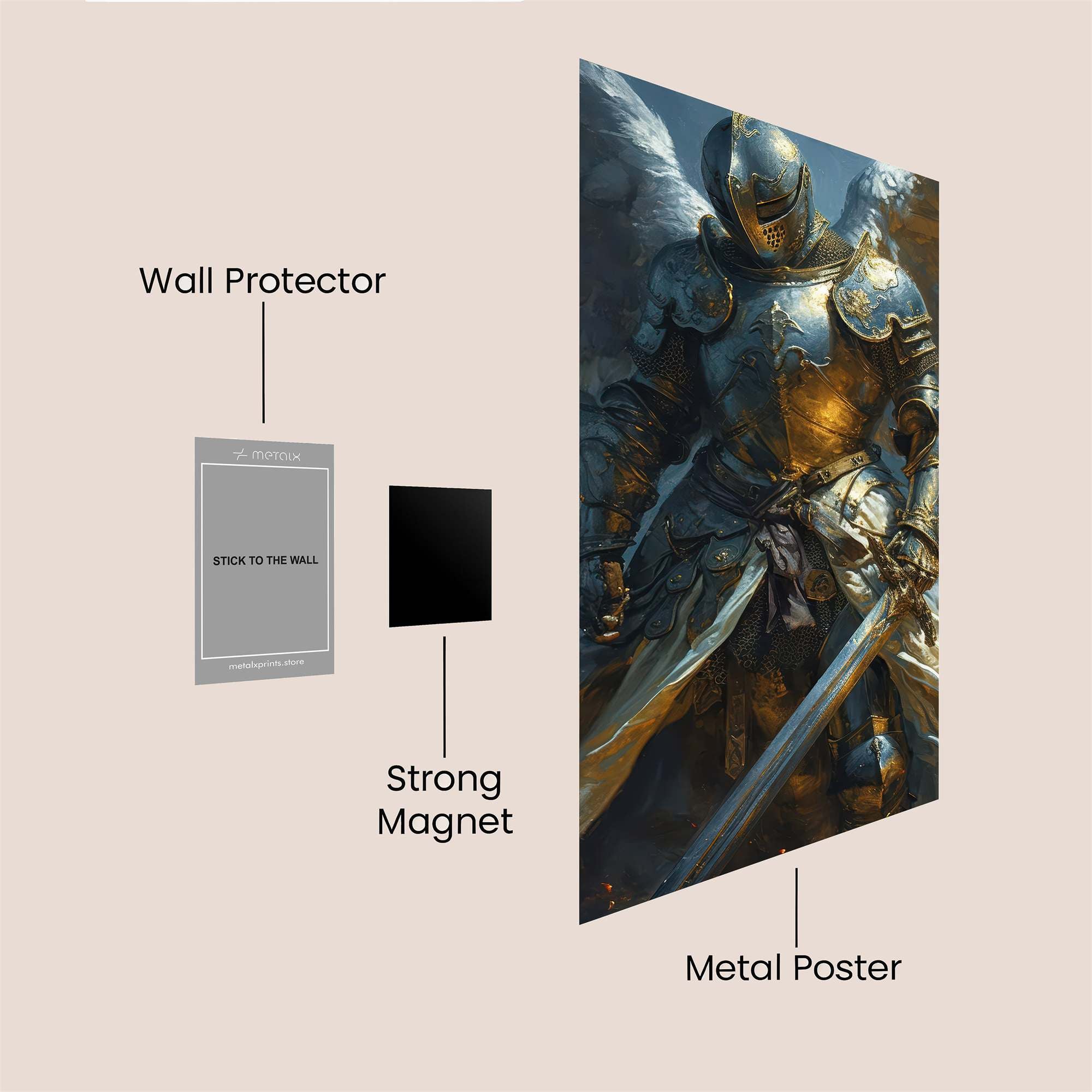 Angel Valor Safe Wall Magnetic / M