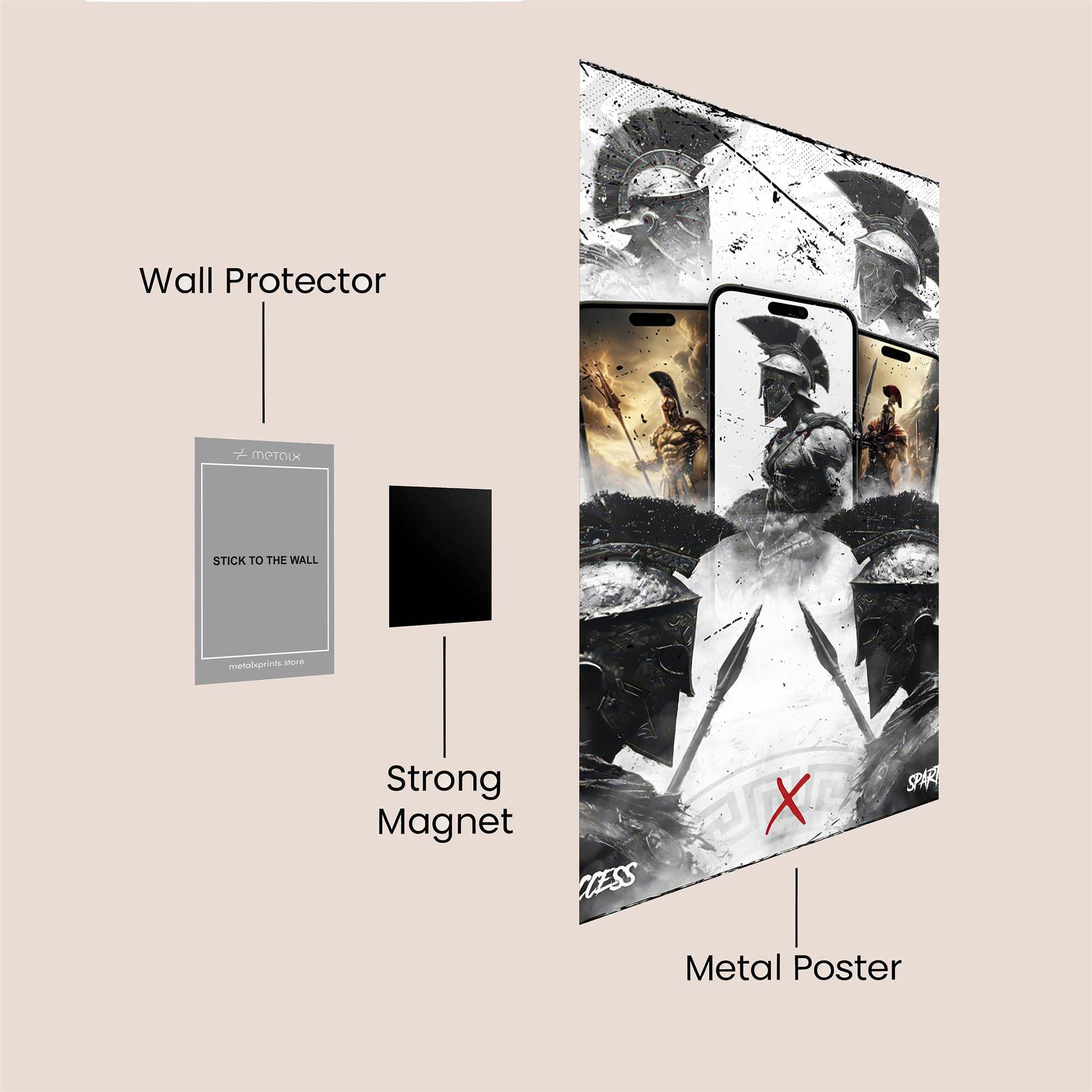 Spartan Legacy Safe Wall Magnetic / M