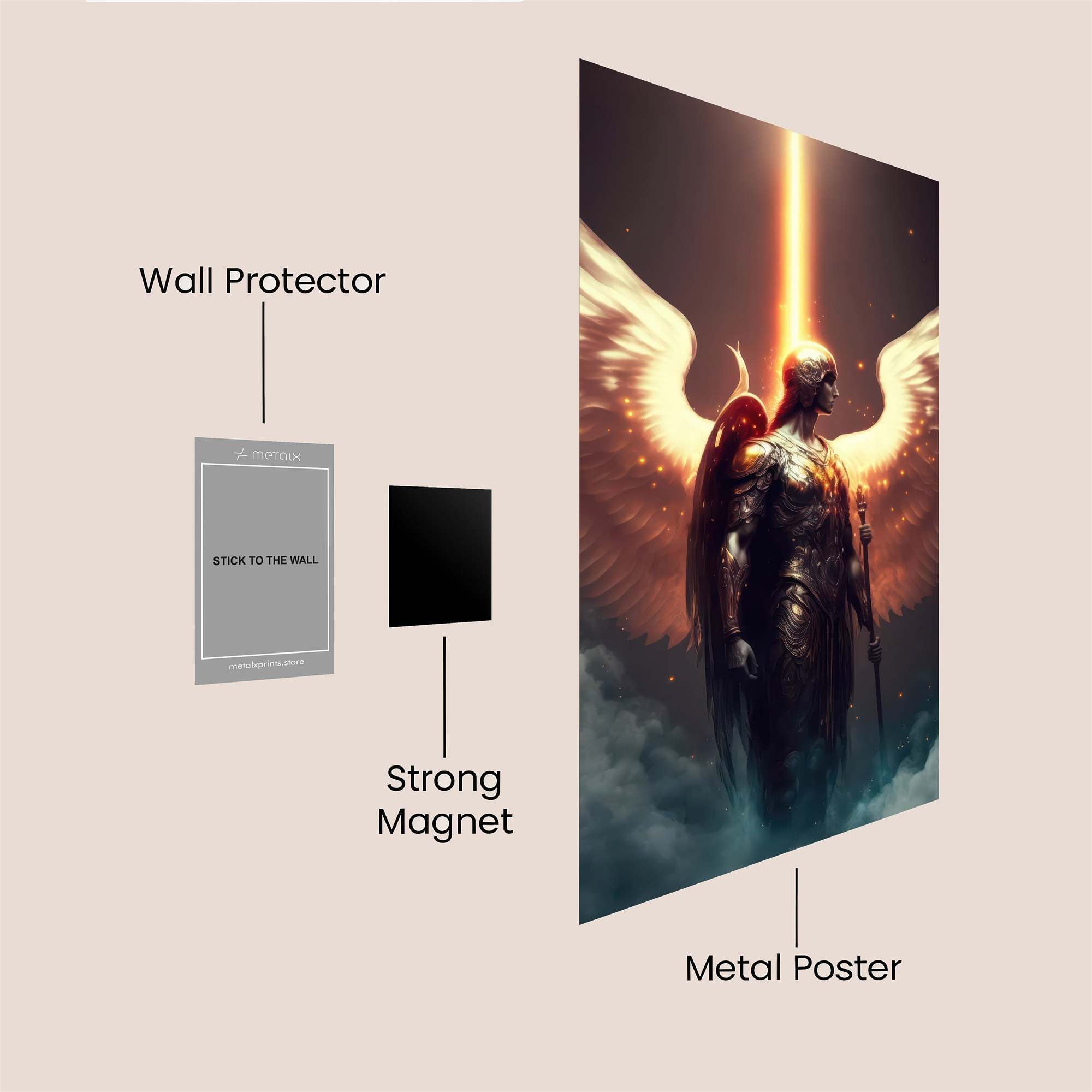 Angel Radiance Safe Wall Magnetic / M