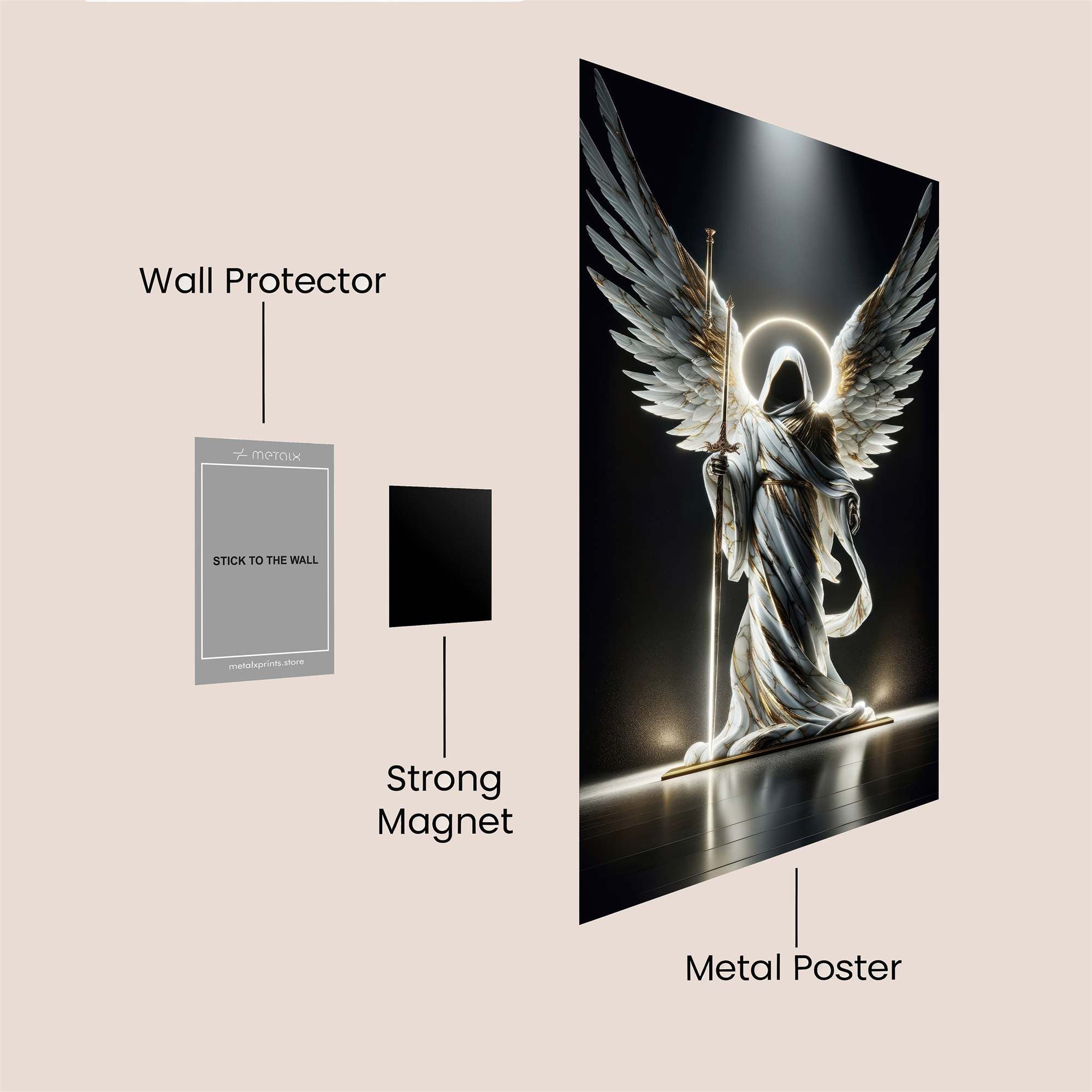 Angel Radiance Safe Wall Magnetic / M